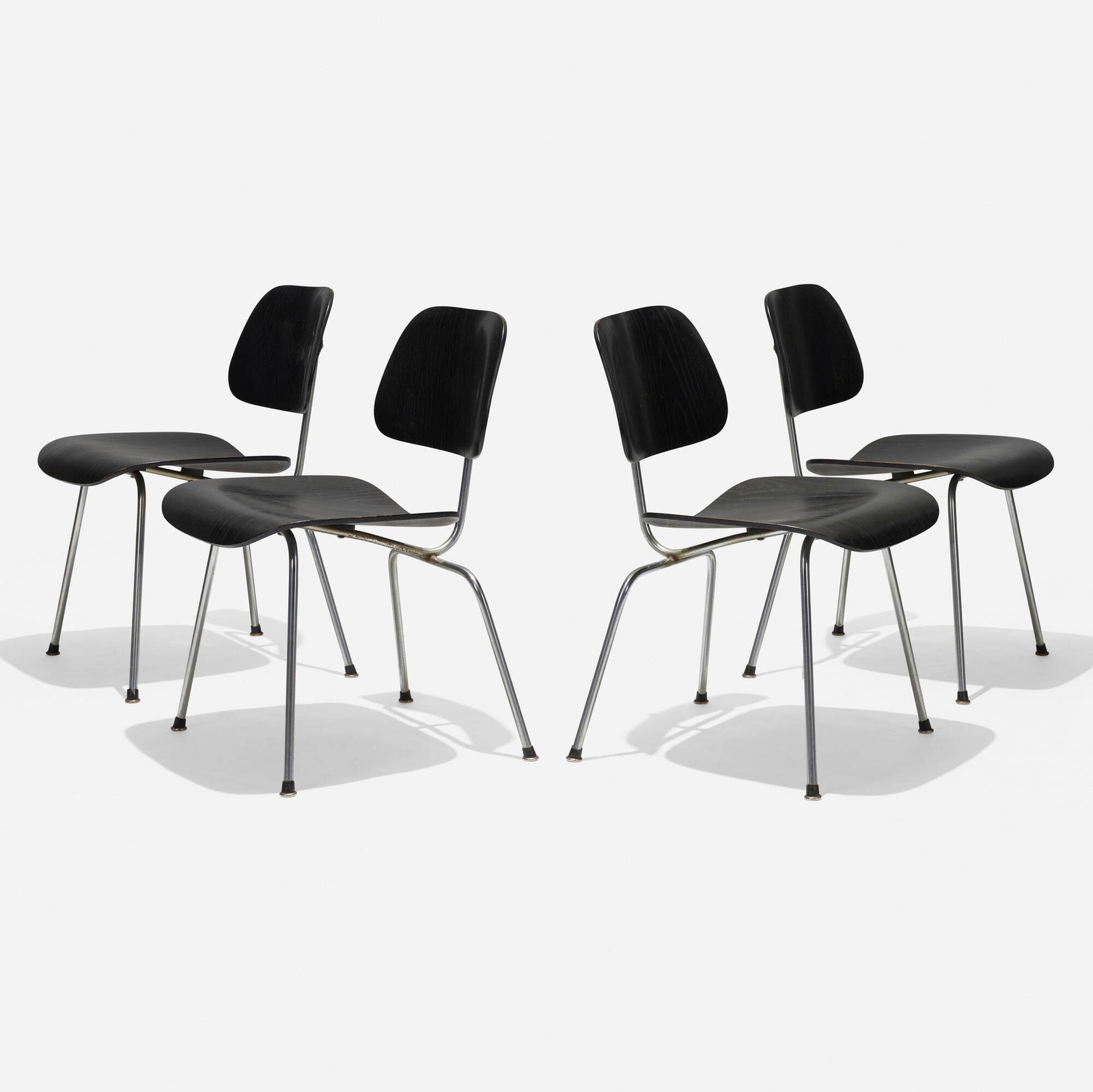 Charles and Ray Eames, DCMs, set of four (1 of 5)