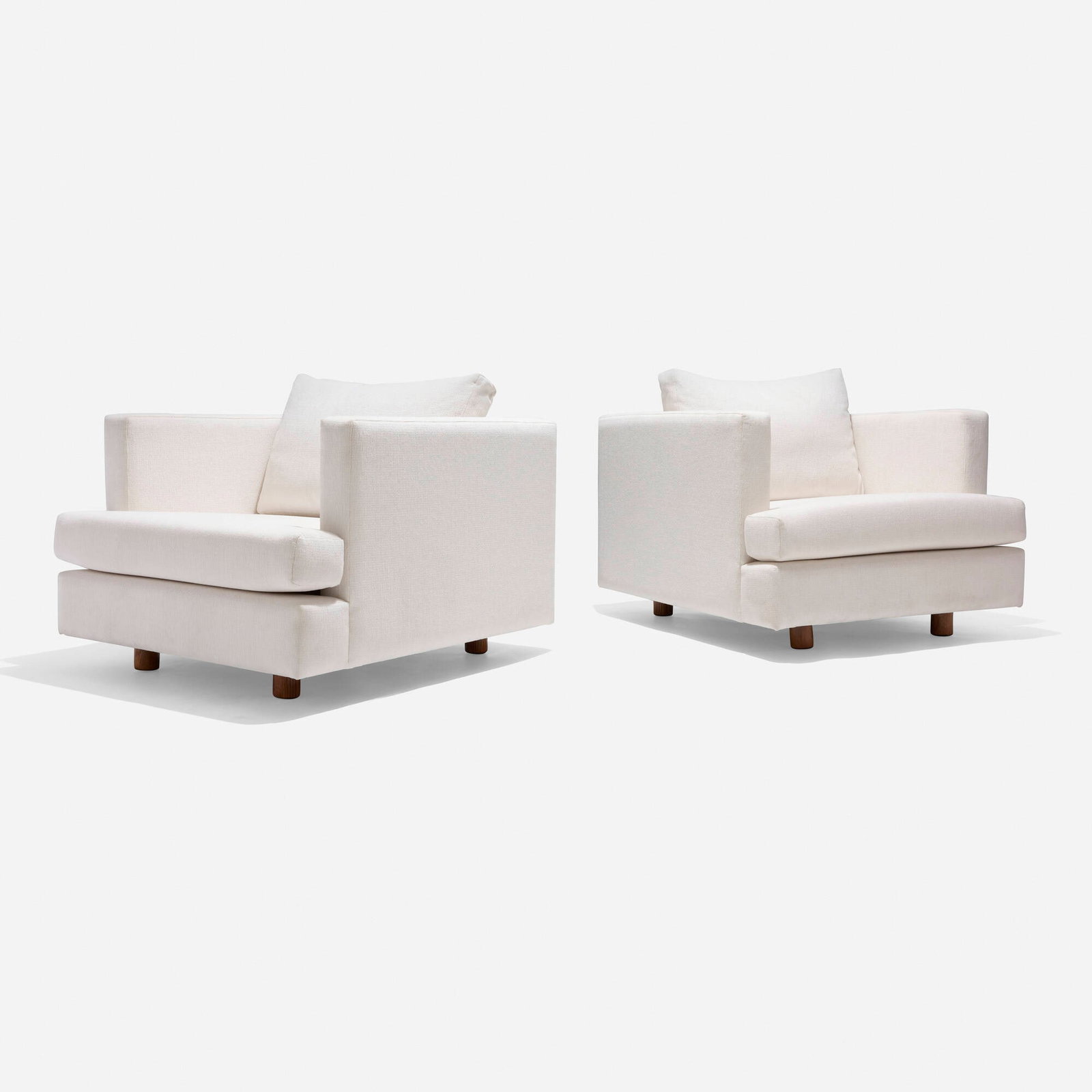Harvey Probber, Lounge chairs, pair (1 of 4)