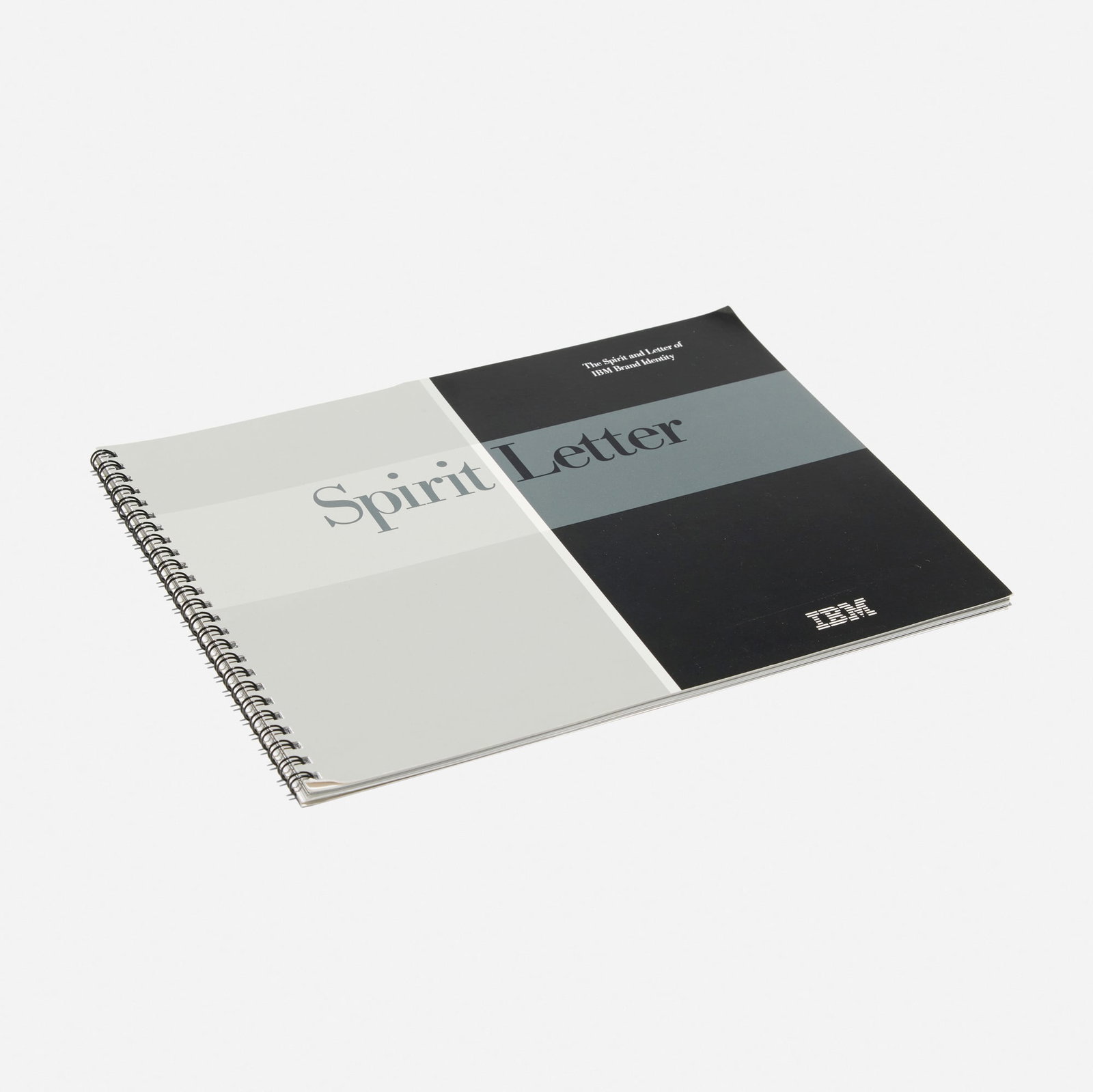 Paul Rand, The Spirit and Letter of IBM Brand Identity manual (1 of 2)