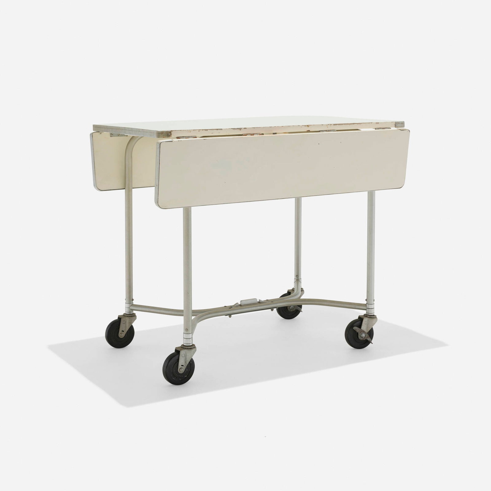 Warren McArthur, Drop-leaf rolling table (1 of 5)