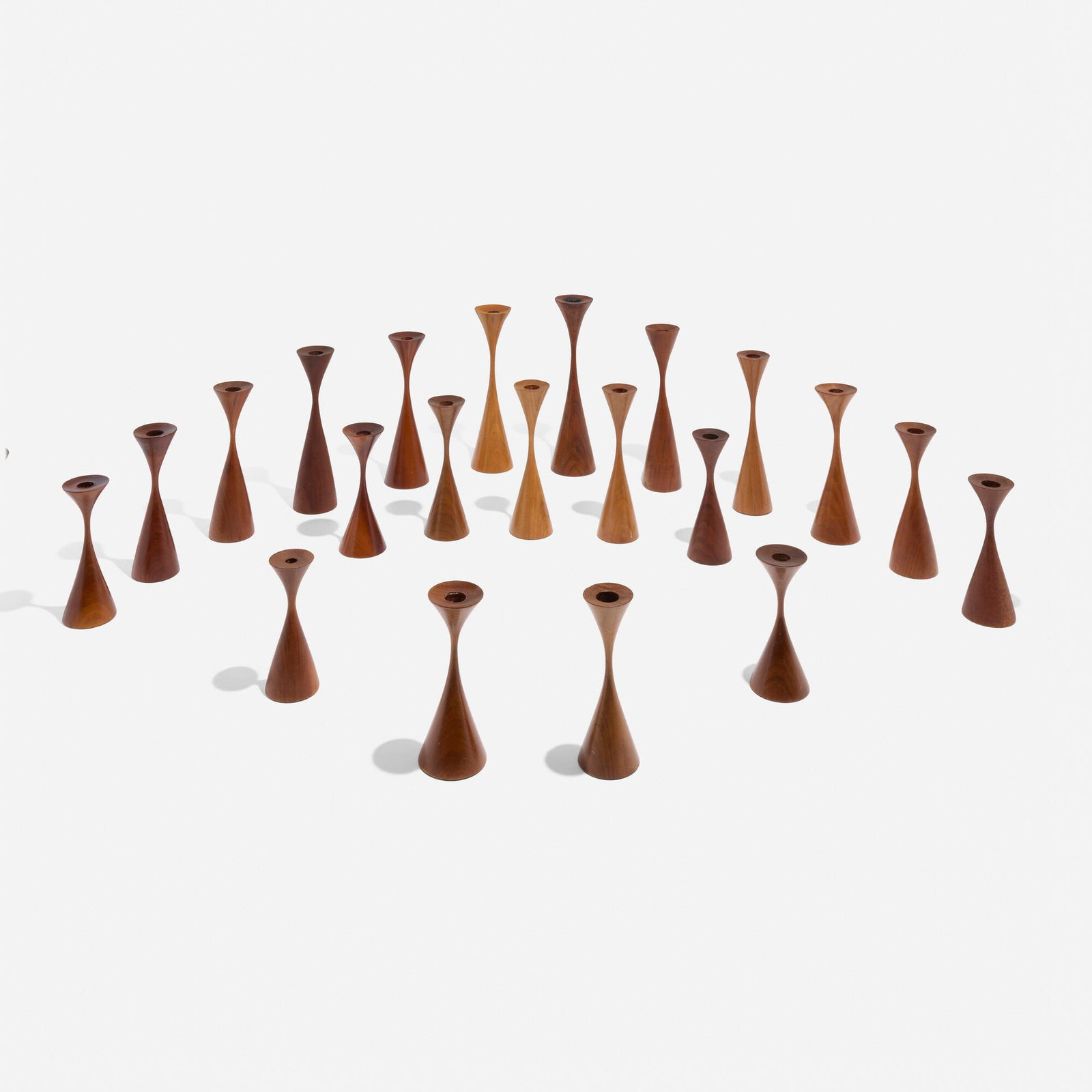 Rude Osolnik, Collection of twenty-one candlesticks (1 of 4)
