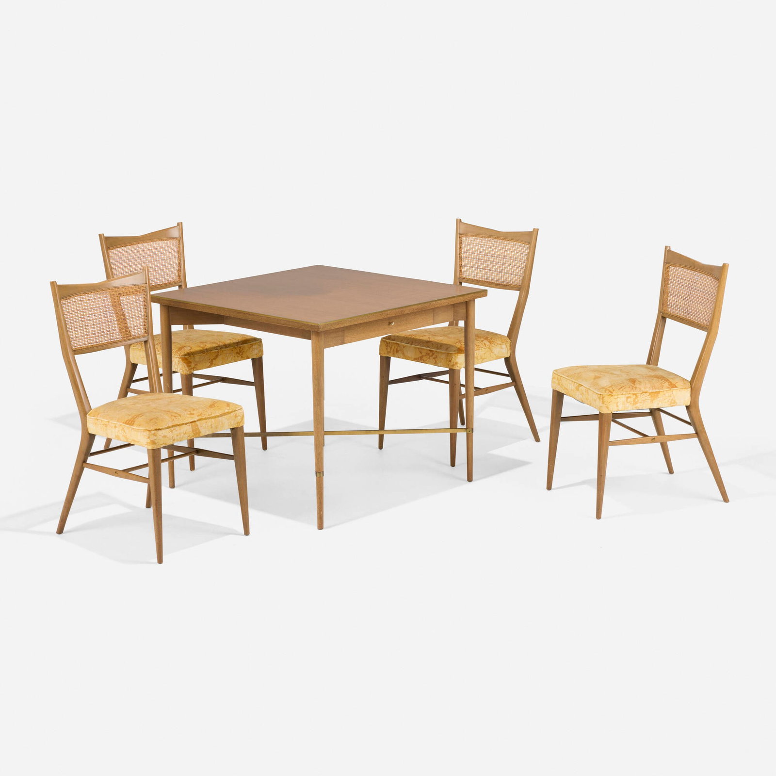 Paul McCobb, Game table and four chairs (1 of 7)