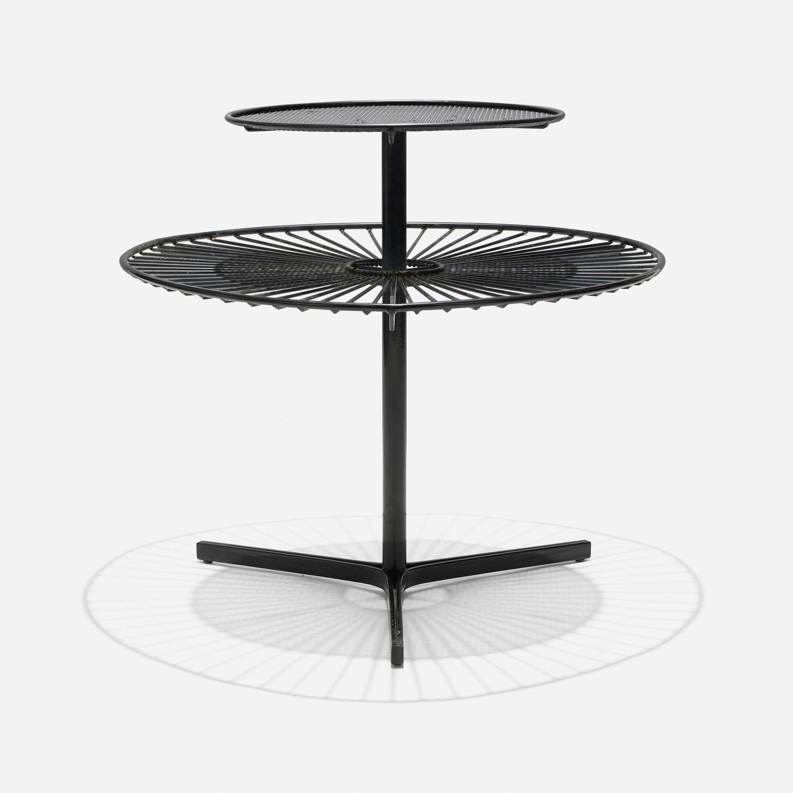 Vladimir Kagan, Capricorn two-tiered occasional table (1 of 4)