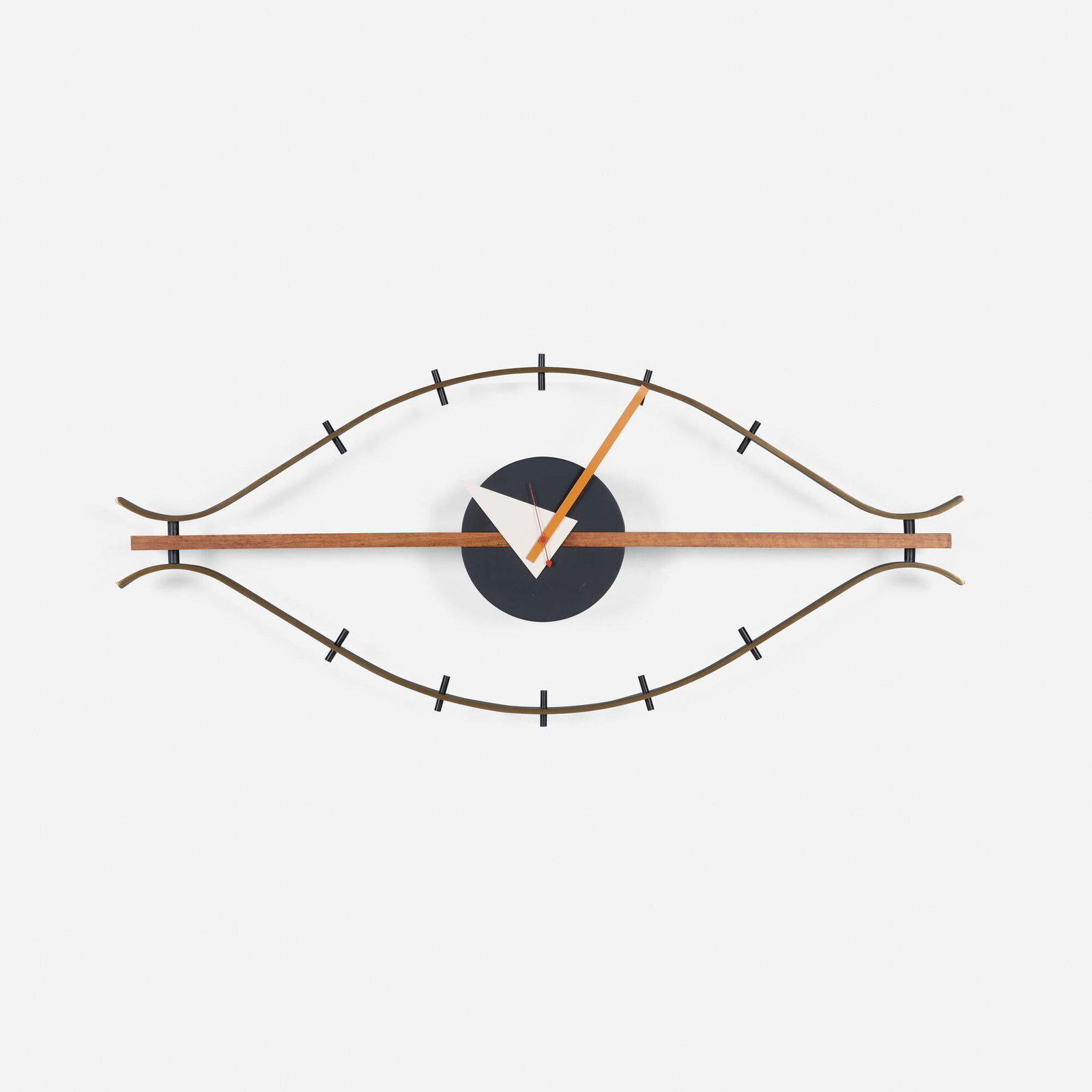 George Nelson & Associates, Eye wall clock, model 2238 (1 of 3)