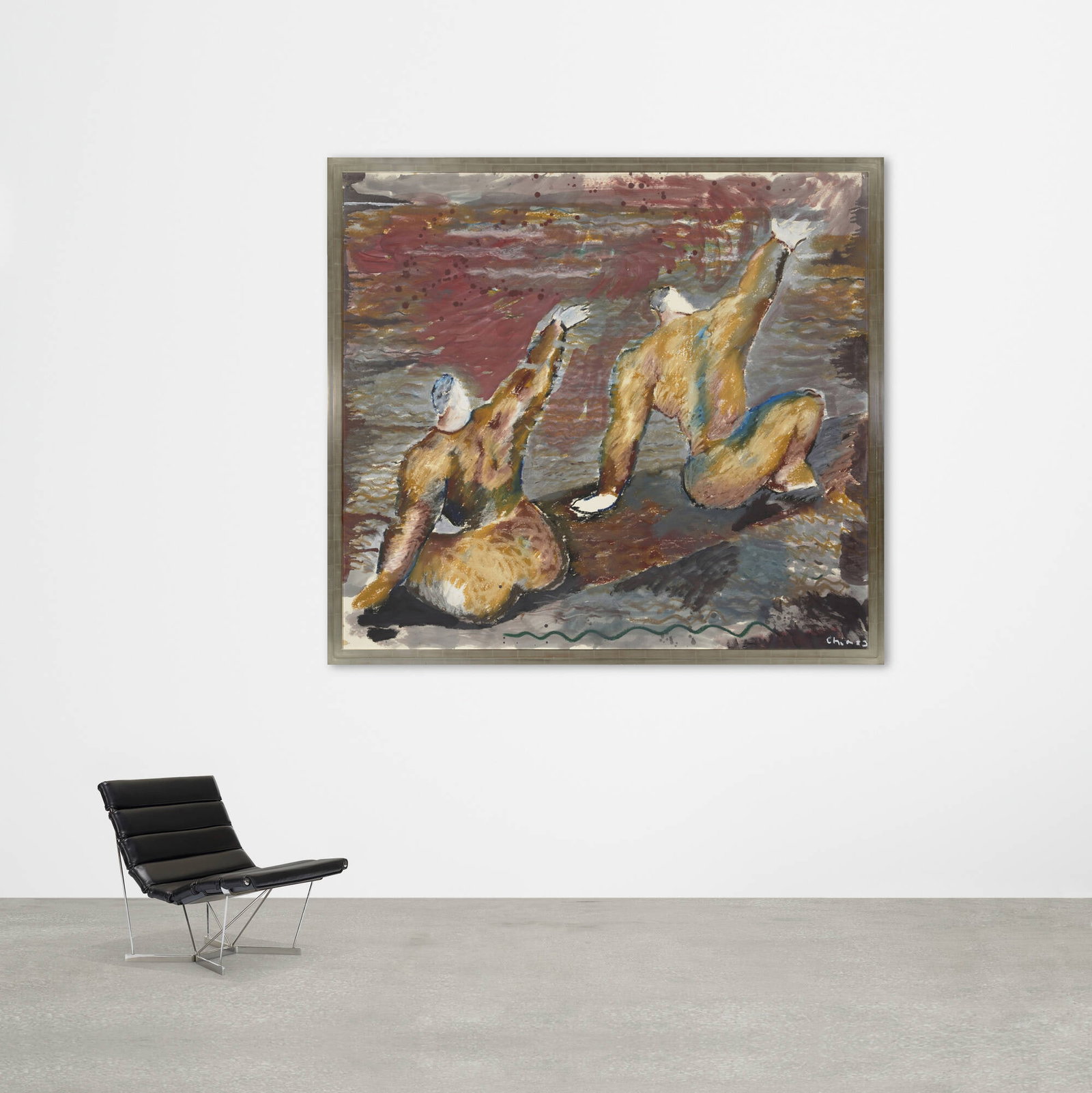 Sandro Chia, Untitled (Two Figures) - 4