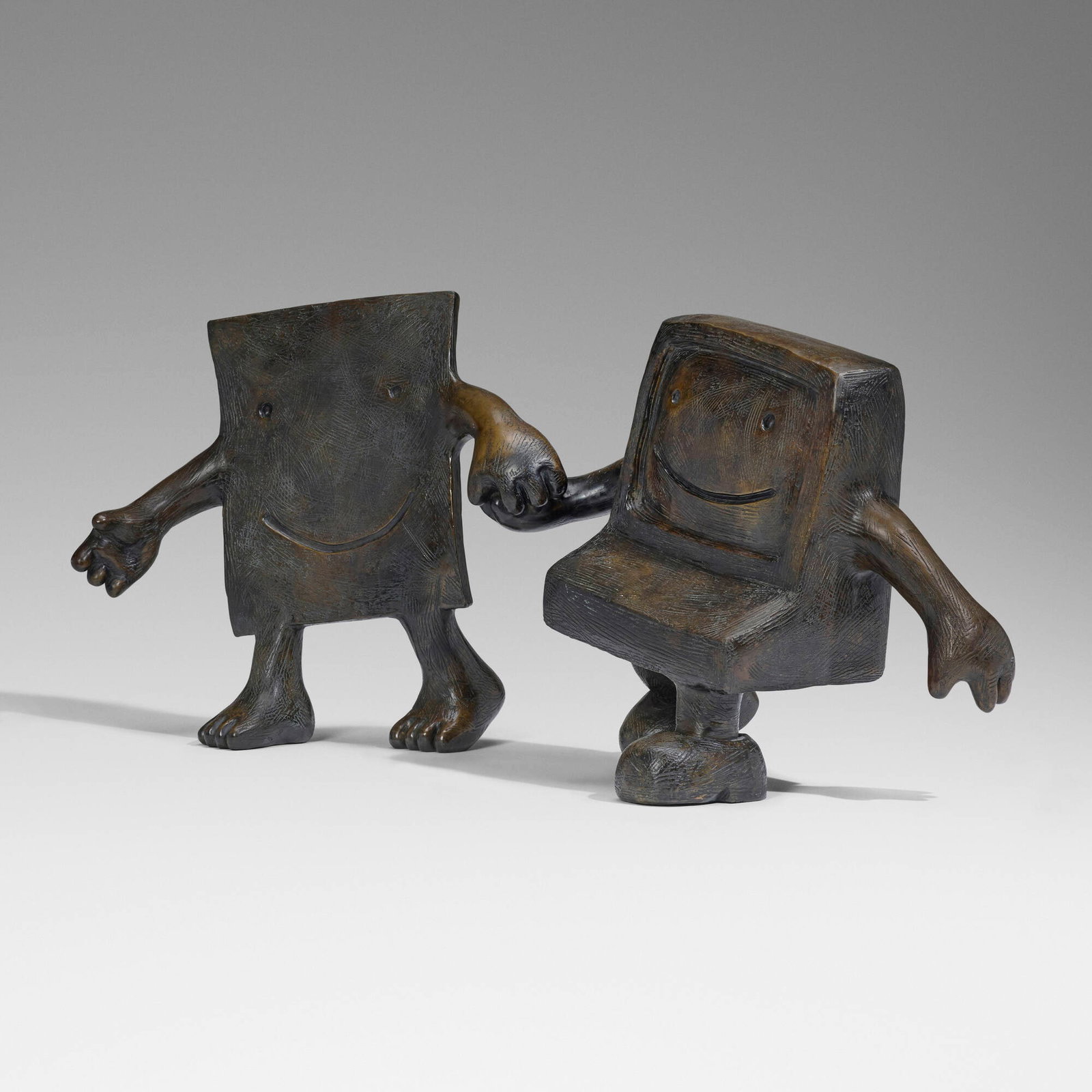 Tom Otterness, Escaping Paper & Computer (1 of 6)