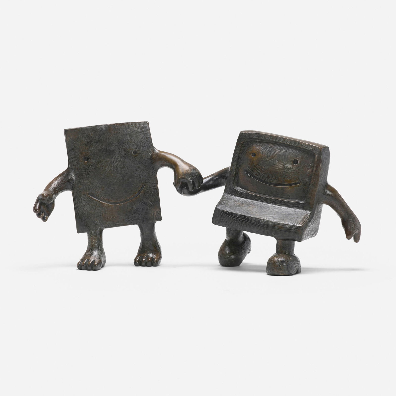 Tom Otterness, Escaping Paper & Computer - 2