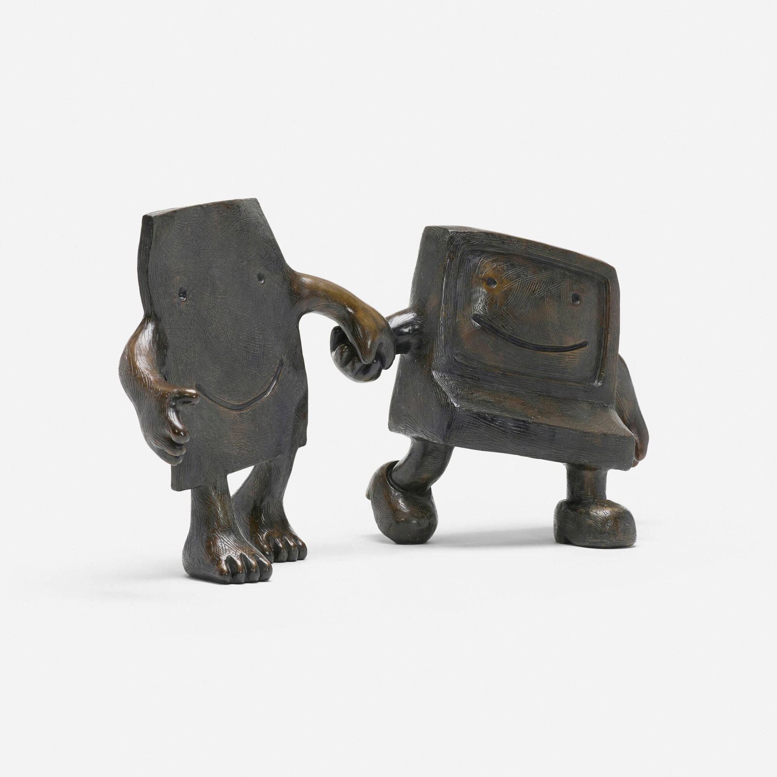 Tom Otterness, Escaping Paper & Computer - 3