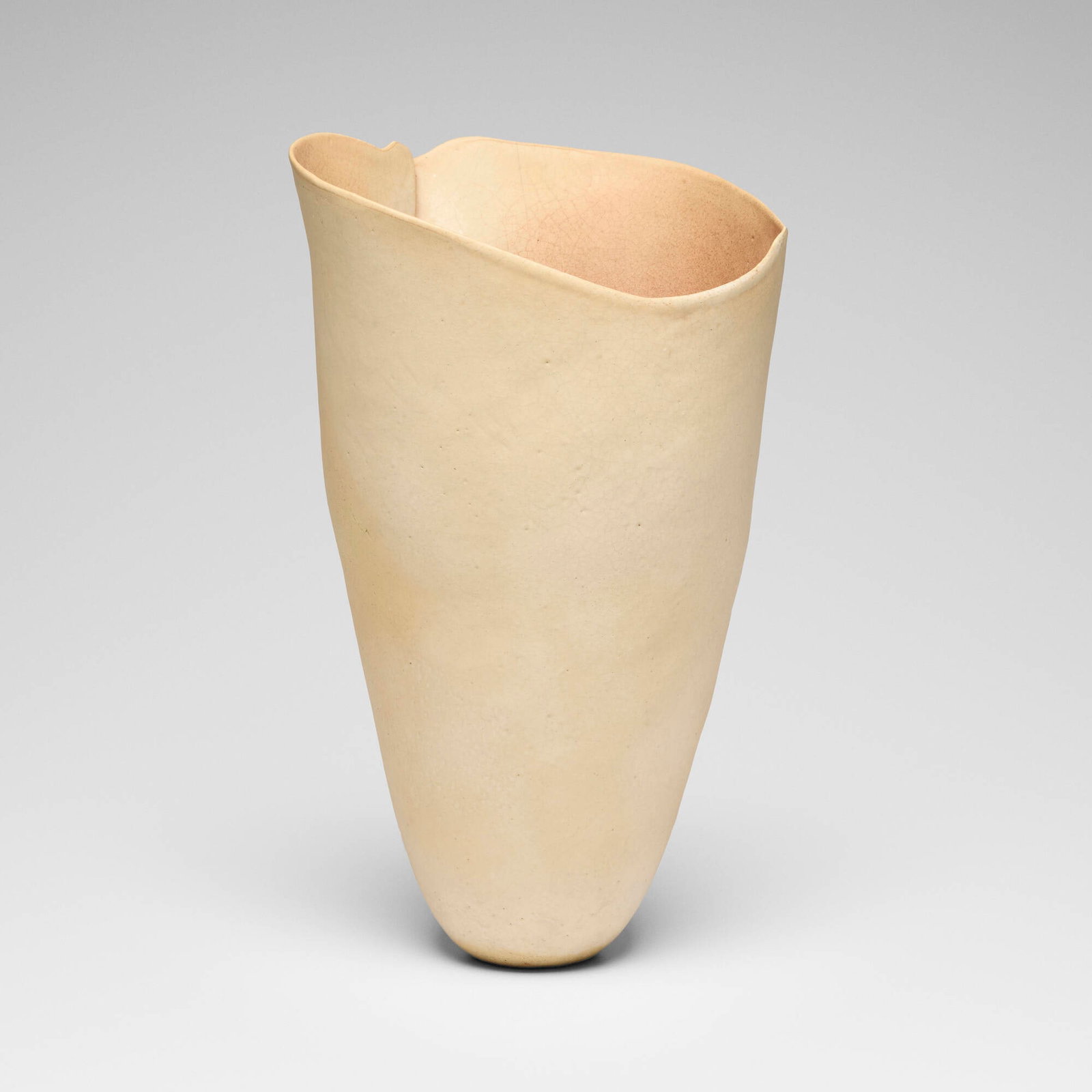 Richard DeVore, #836: Richard DeVore #836 glazed stoneware 18.75 h x 11.5 w x 10.5 d in (48 x 29 x 27 cm) Titled to underside '836'. Sold with a digital copy of the original invoice from Max Protetch. Provenance: