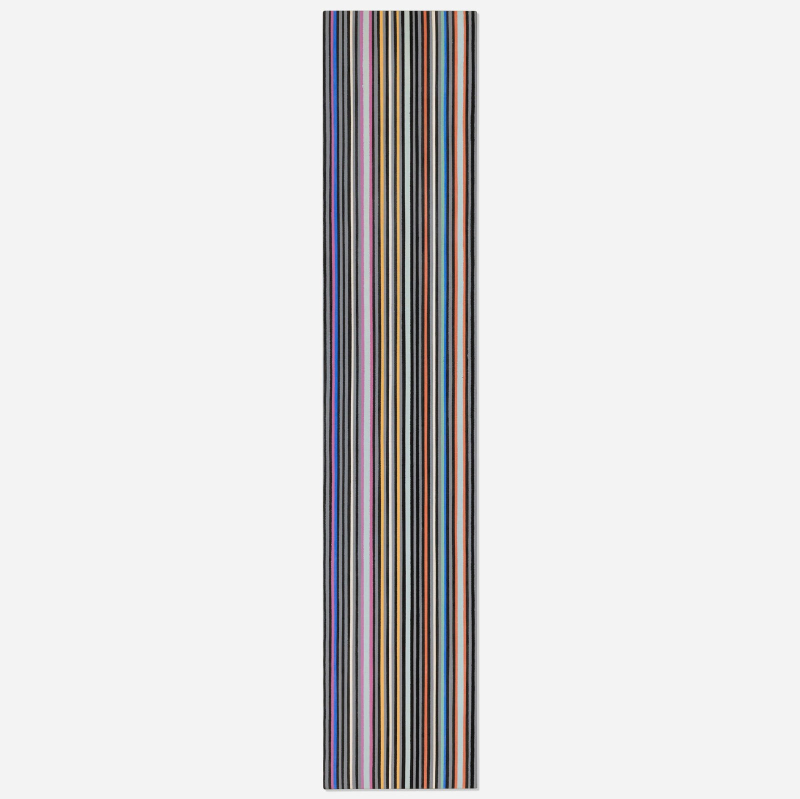Gene Davis, Untitled: Gene Davis Untitled 1971 acrylic on canvas 69.375 h x 14.625 w in (176 x 37 cm) Provenance: Charles Cowles Gallery, New York | Collection of Mark McDonald This work will ship from Lambertville, New