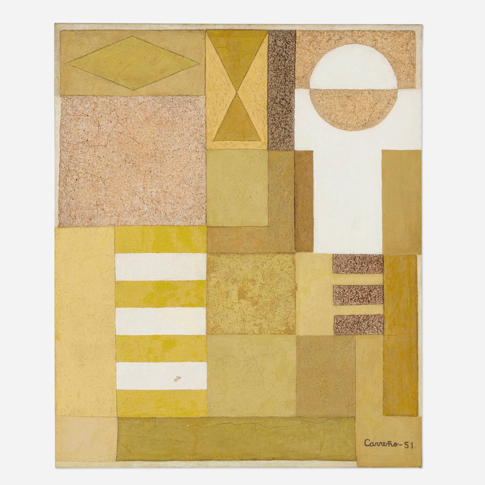 Mario Carreno, Untitled (Abstraction) (1 of 4)