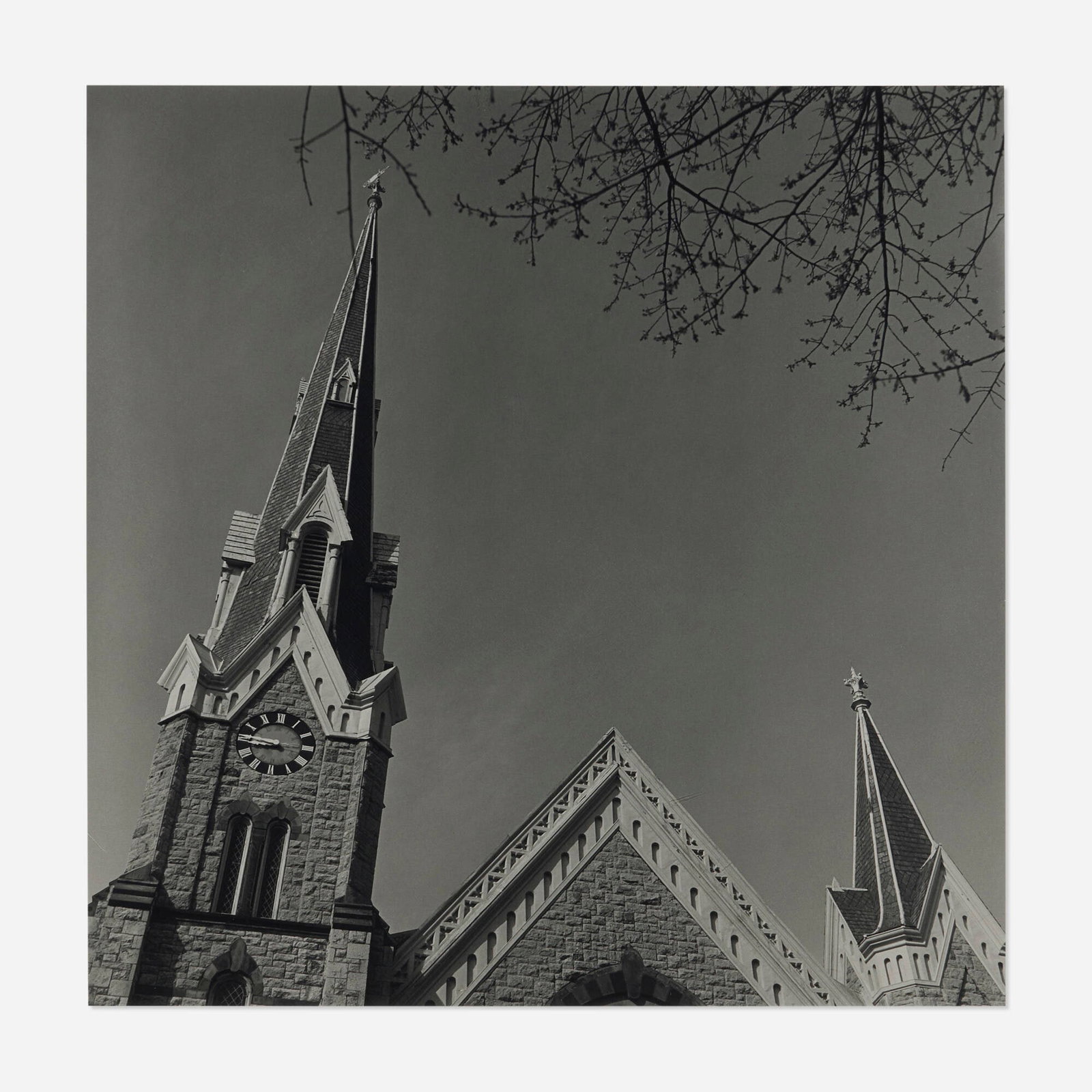 Lynn Davis, Hudson, NY: Lynn Davis Hudson, NY 2004 gelatin silver print image: 19 h x 19 w in (48 x 48 cm) sheet: 24 h in (61 cm) Signed, dated, numbered and inscribed to verso 'For Mack 3/25 Lynn Davis 2004'. This