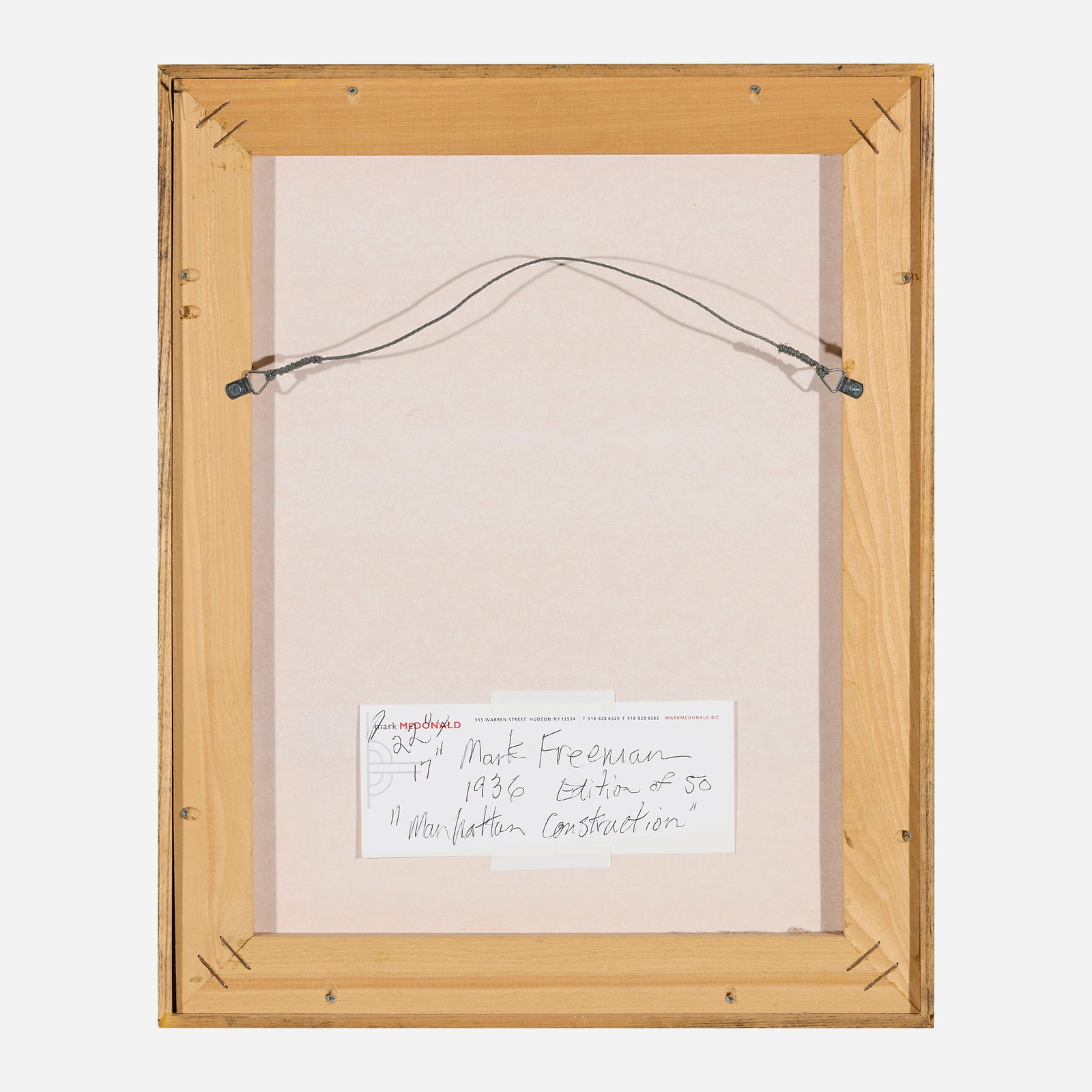 Mark Freeman, Manhattan Construction - 3