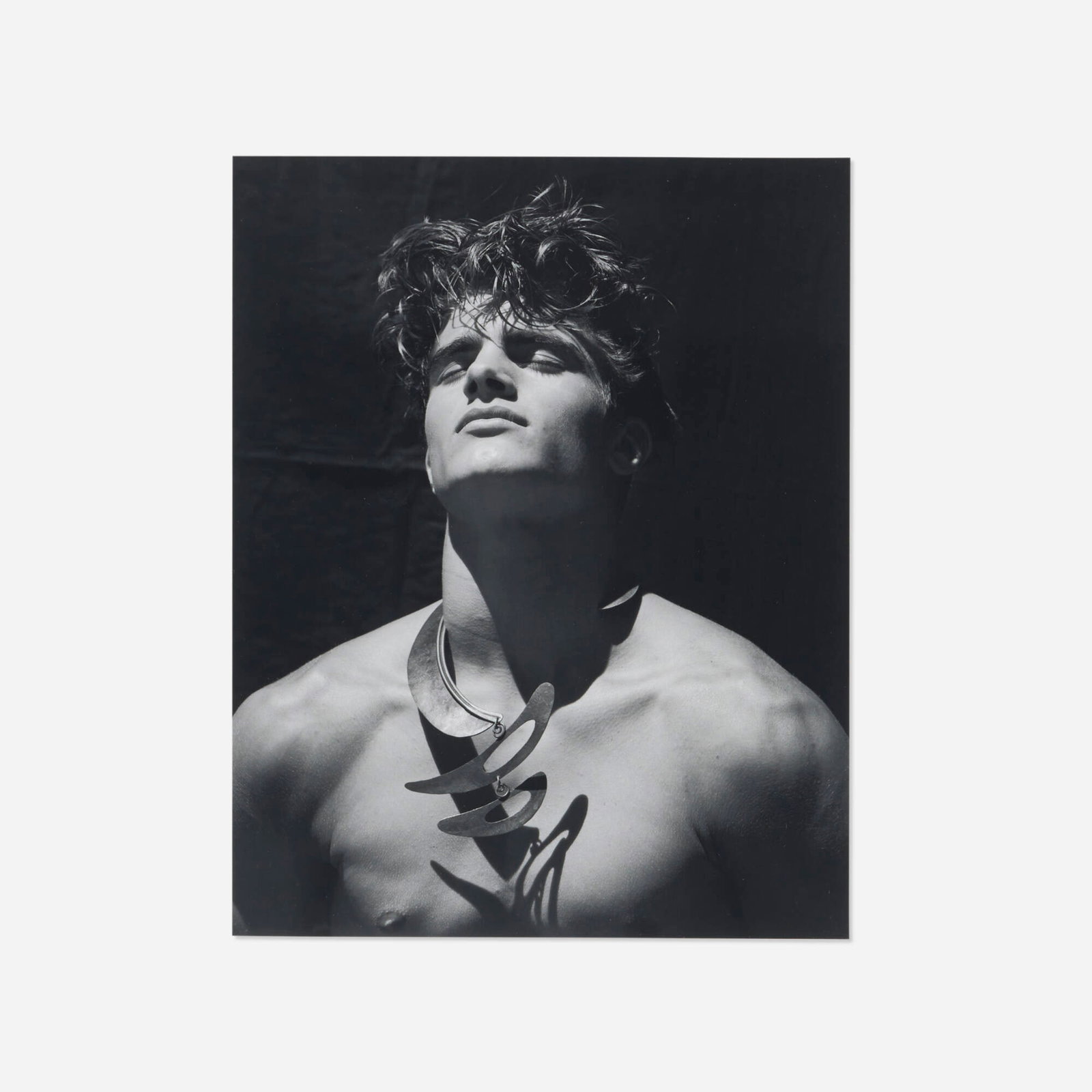 Bruce Weber, Peter Johnson Art Smith Necklace Adirondack Park, NY (1 of 4)