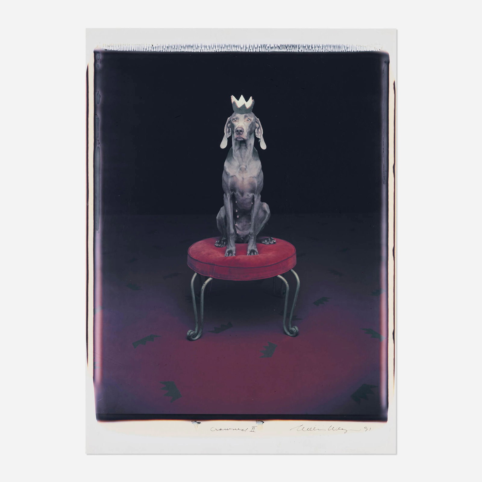 William Wegman, Crowned (1 of 4)