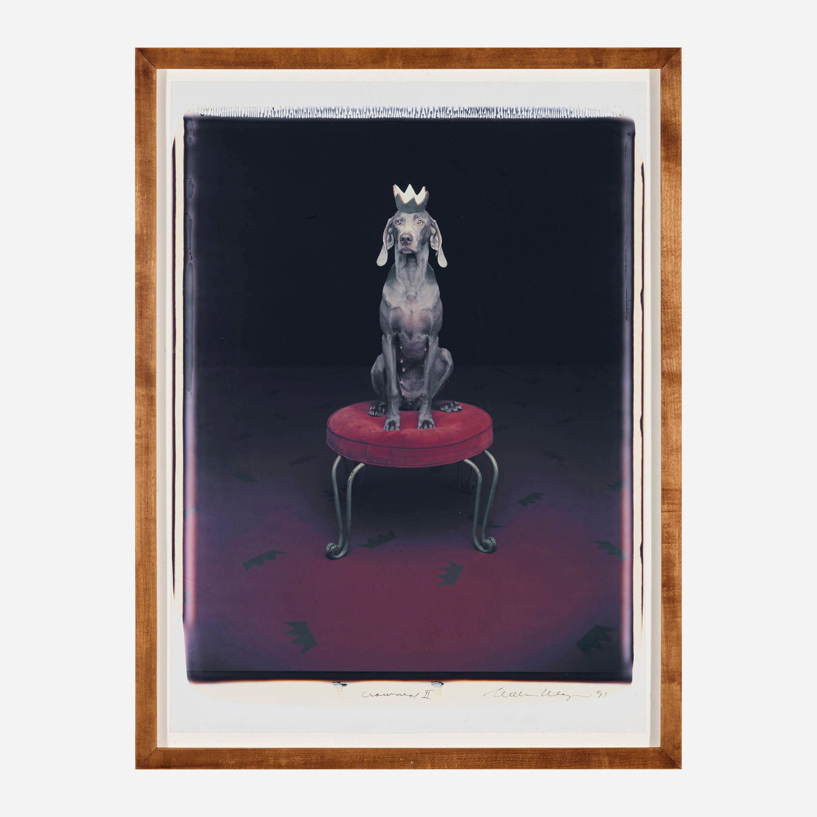 William Wegman, Crowned - 2