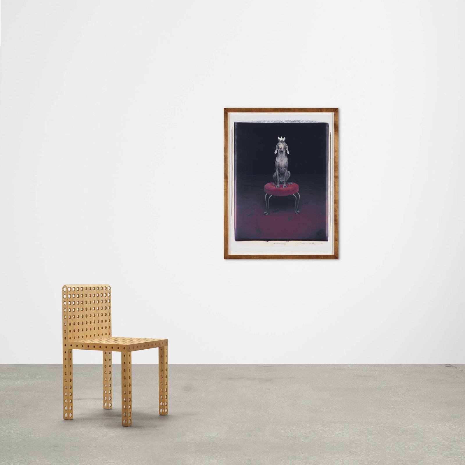 William Wegman, Crowned - 4
