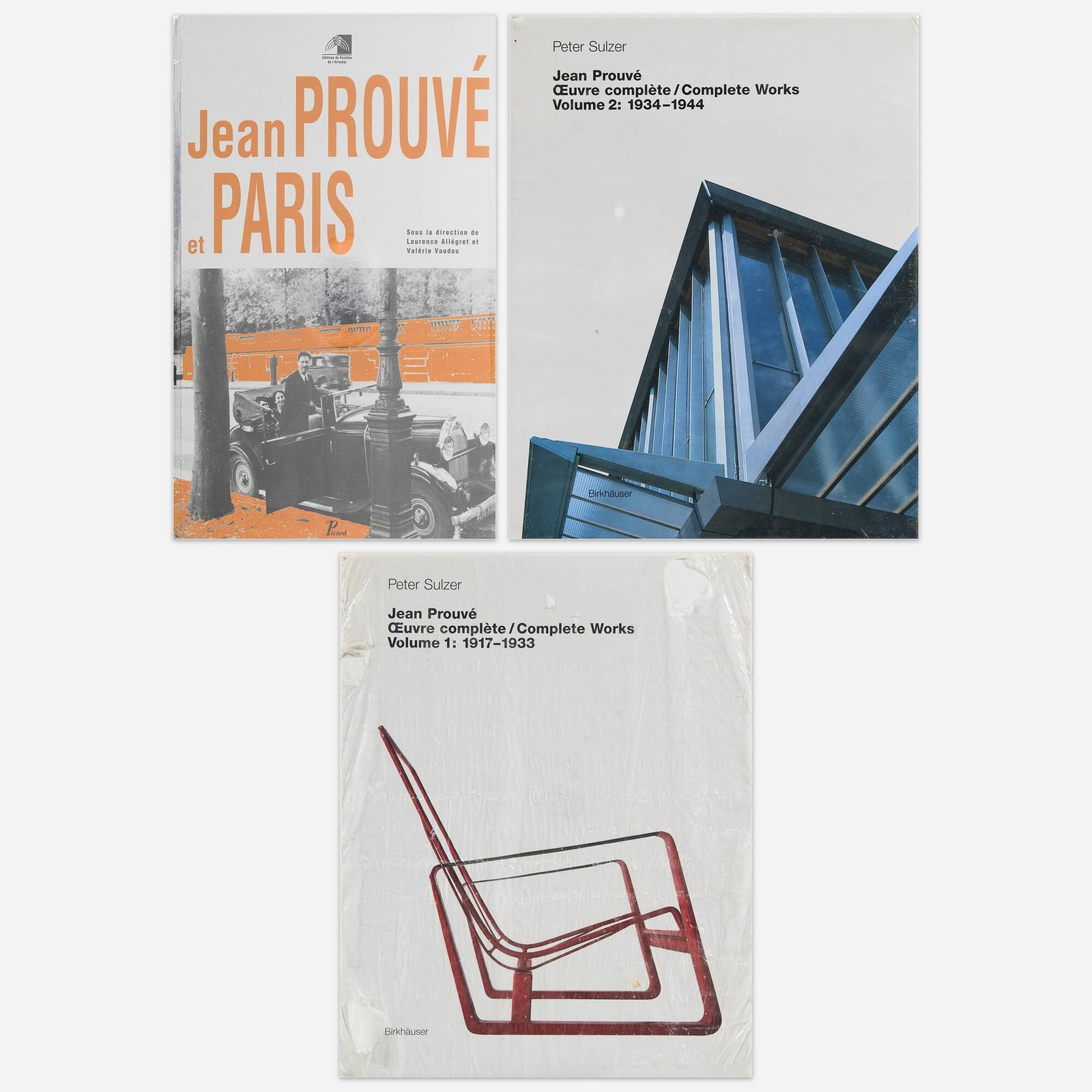 Jean Prouve monographs, three (1 of 1)