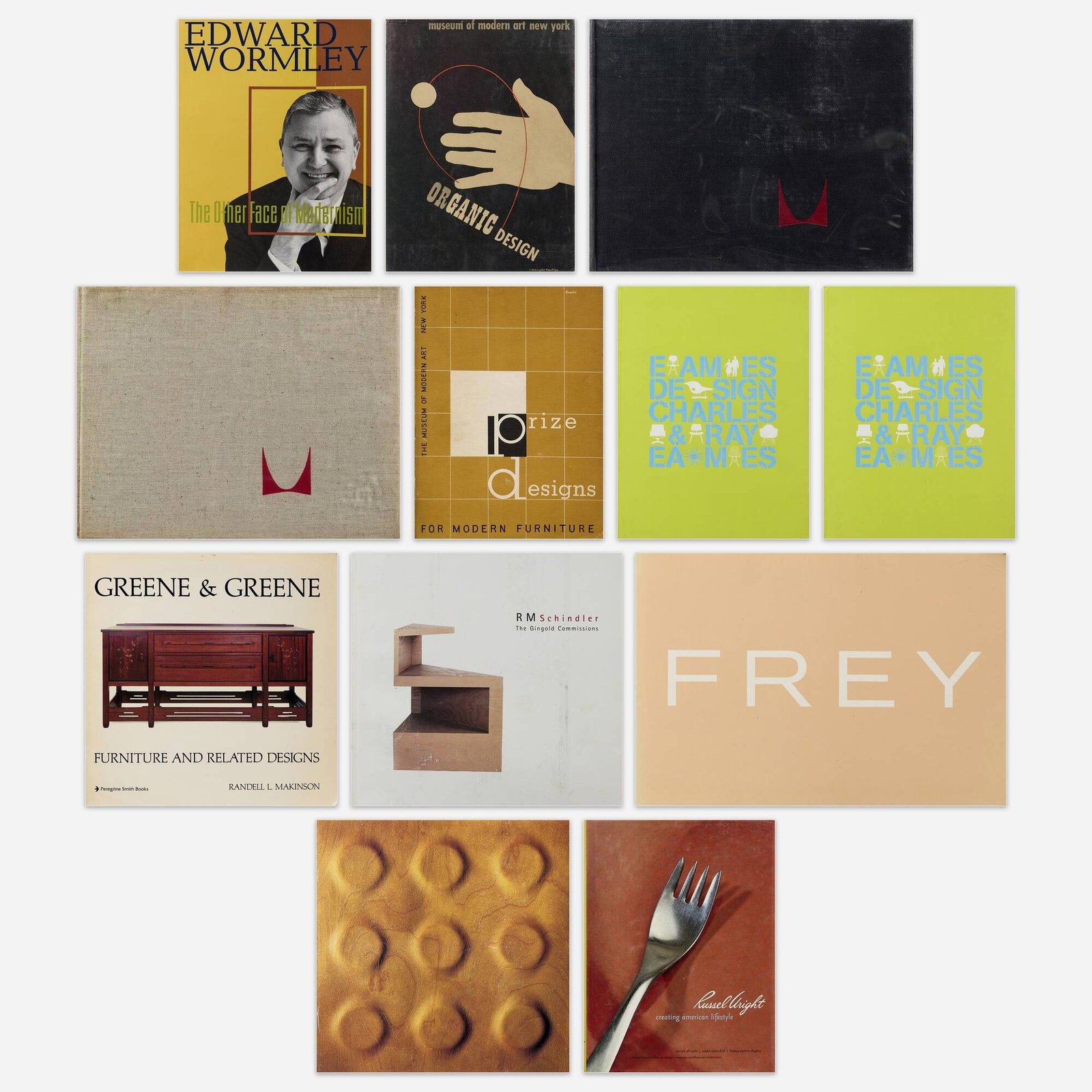 American Design surveys, eleven: American Design surveys, eleven 1941-2006 bound printed paper Provenance: Collection of Mark McDonald Complete Lot Details Russel Wright: Creating American Lifestyle Donald Albrecht, Harry N. Abrams,