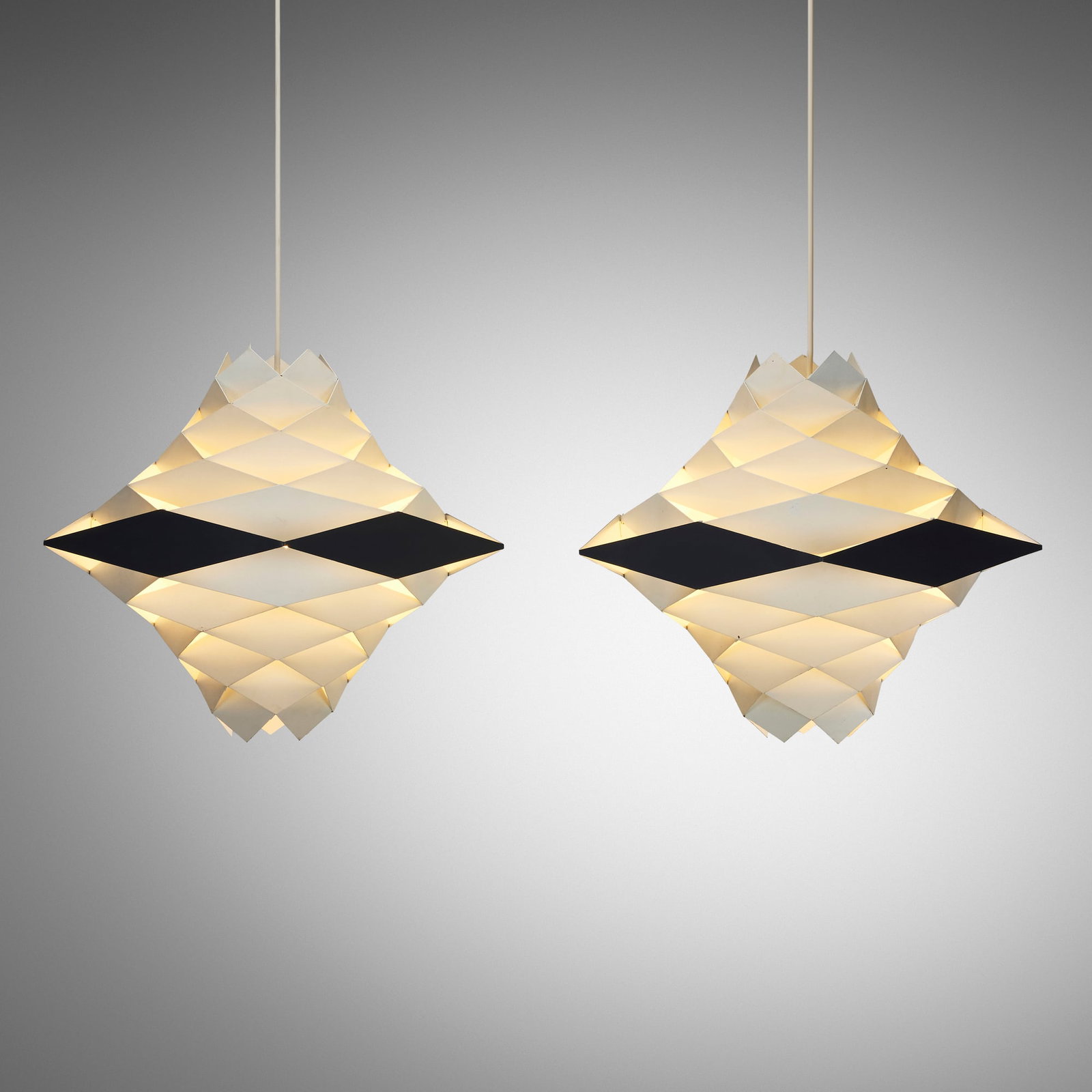 Preben Dahl, Symfoni pendant lamps, pair (1 of 4)
