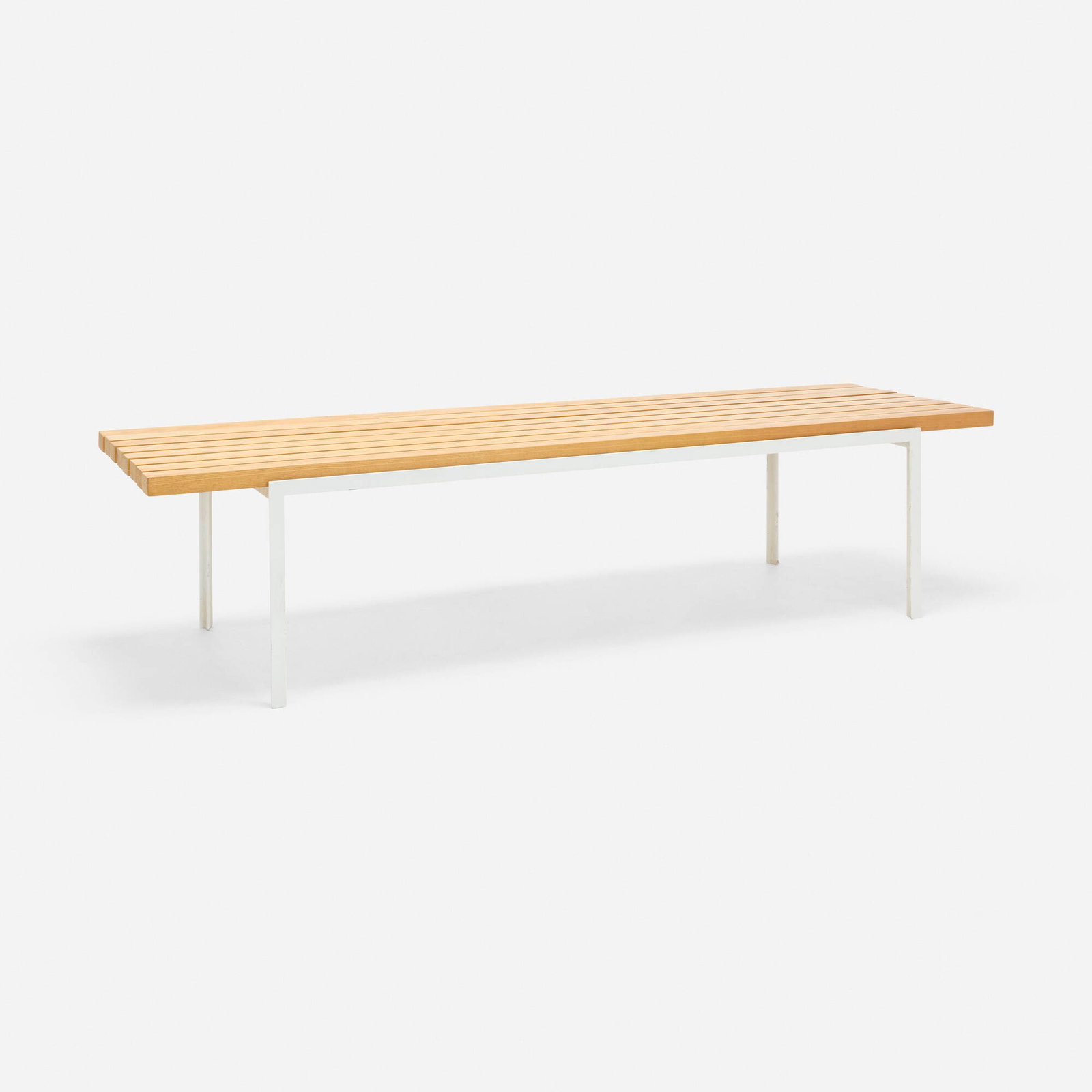 Florence Knoll, Rare T bench - 3
