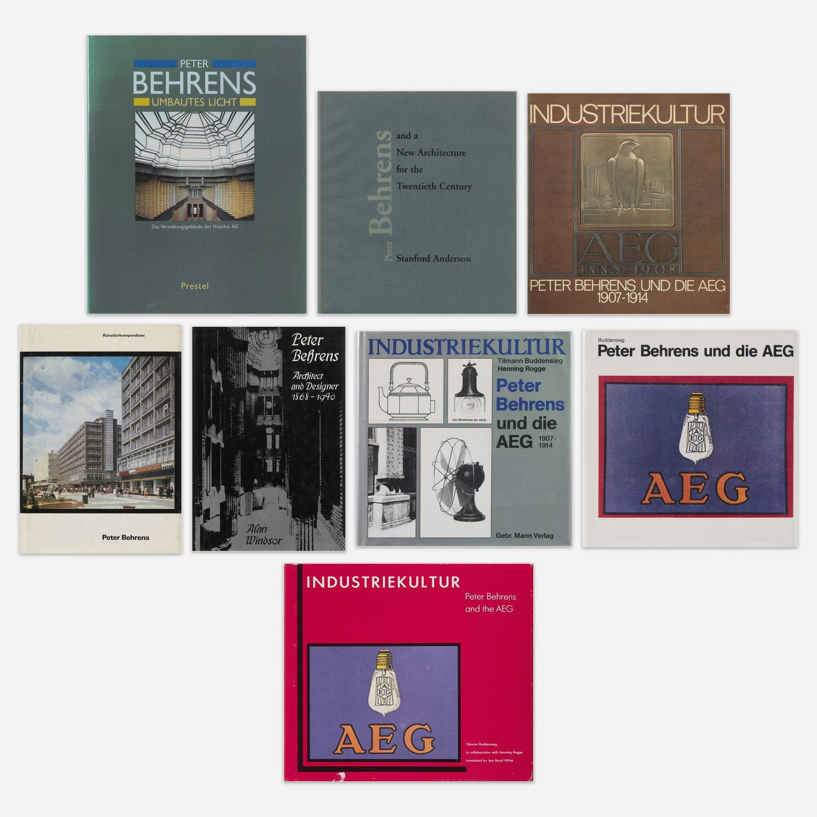 Peter Behrens monographs, eight (1 of 1)