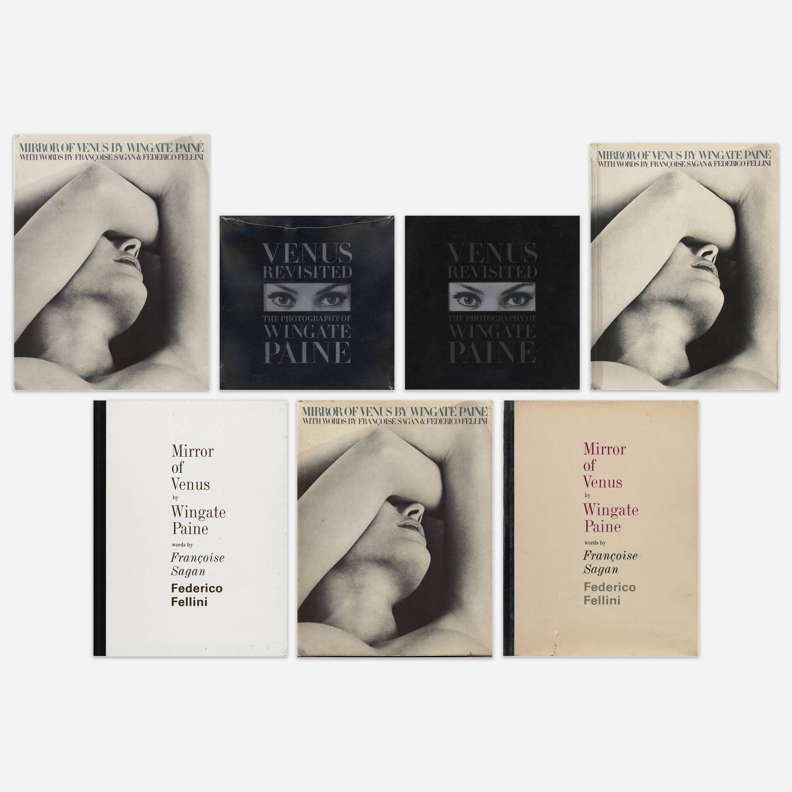 Wingate Paine monographs, seven: Wingate Paine monographs, seven bound printed paper Provenance: Collection of Michael and Gabrielle Boyd Complete Lot Details Venus Revisited: The Photography of Wingate Paine Michael an