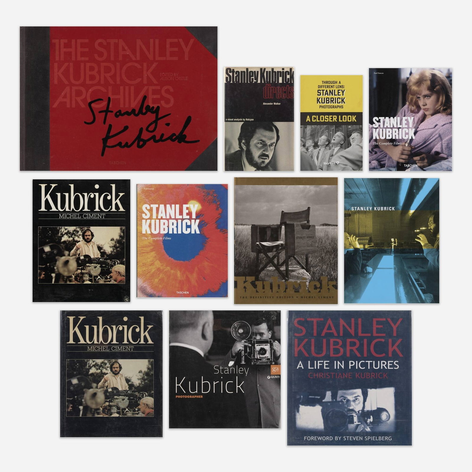 Stanley Kubrick monographs, eleven (1 of 1)