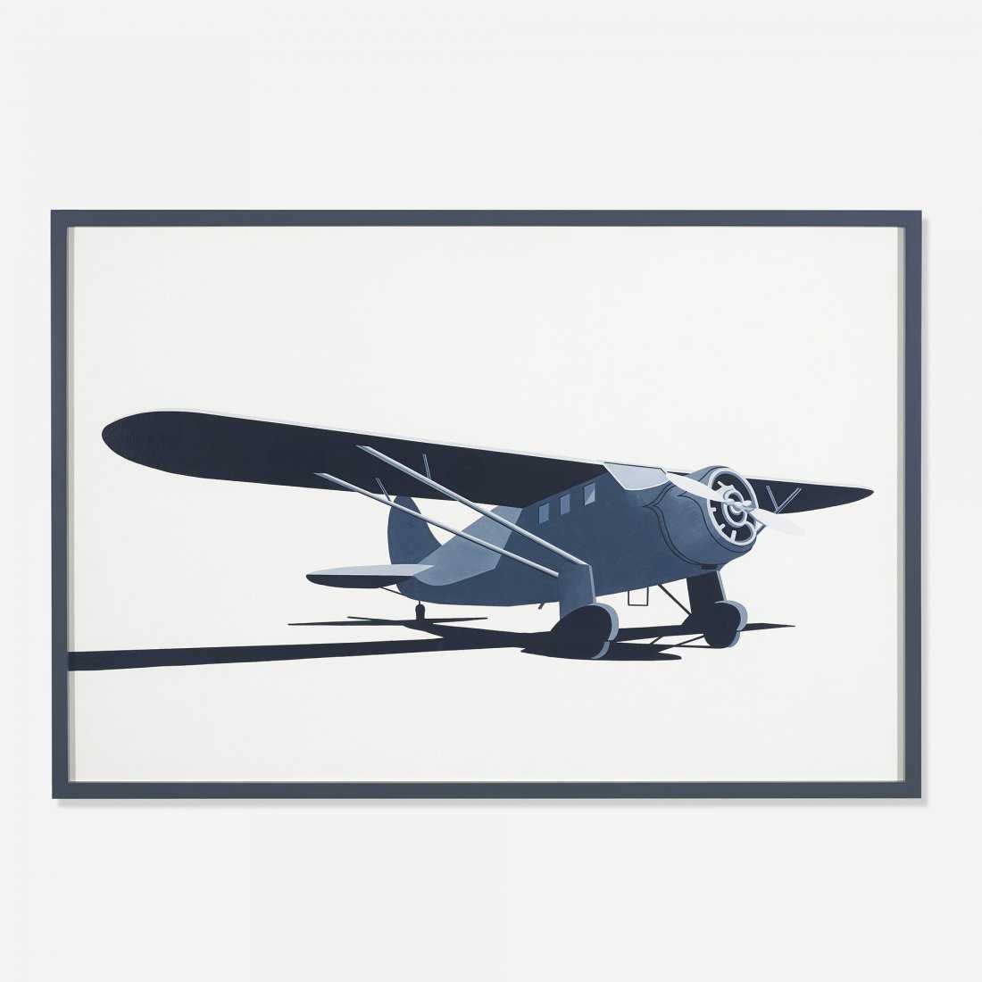 William Steiger Tarmac: William Steiger Tarmac USA, 2002 oil on canvas 29.5 h x 44.25 w inches Signed, titled and dated to reverse 'William Steiger Tarmac 2002 oil on canvas'. Provenance: Margaret Thatcher Projects, New York