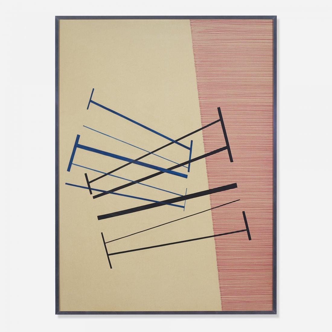 Angelo Testa untitled: Angelo Testa untitled USA, 1946 ink and watercolor on paper 39.5 h x 29.5 w inches Provenance: Acquired directly from the artist | Wright, Modern Design, 11 March 2001, Lot 163 | Collection of Michael