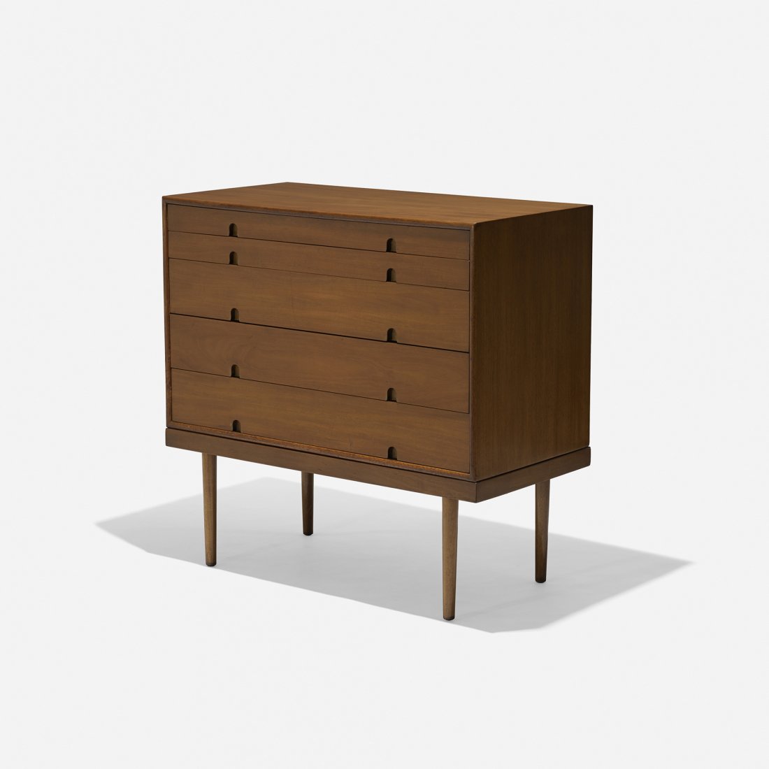 Charles Eames and Eero Saarinen cabinet: Charles Eames and Eero Saarinen cabinet Red Lion Furniture Company USA, 1941 Honduran mahogany 36 w x 18 d x 35.25 h inches Literature: Organic Designs in Home Furnishings, Noyes, ppg. 26-29