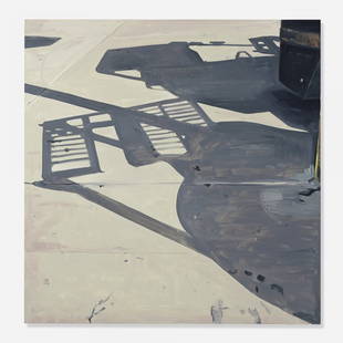 Koen van den Broek Fork-Lift Truck #3: Koen van den Broek Fork-Lift Truck #3 Belgium, 2004 oil on canvas 62.25 h x 60.5 w inches Signed, titled and dated to reverse 'Koen van den Broek Fork-Lift Truck #3 2004'. Provenance: White Cube Galle