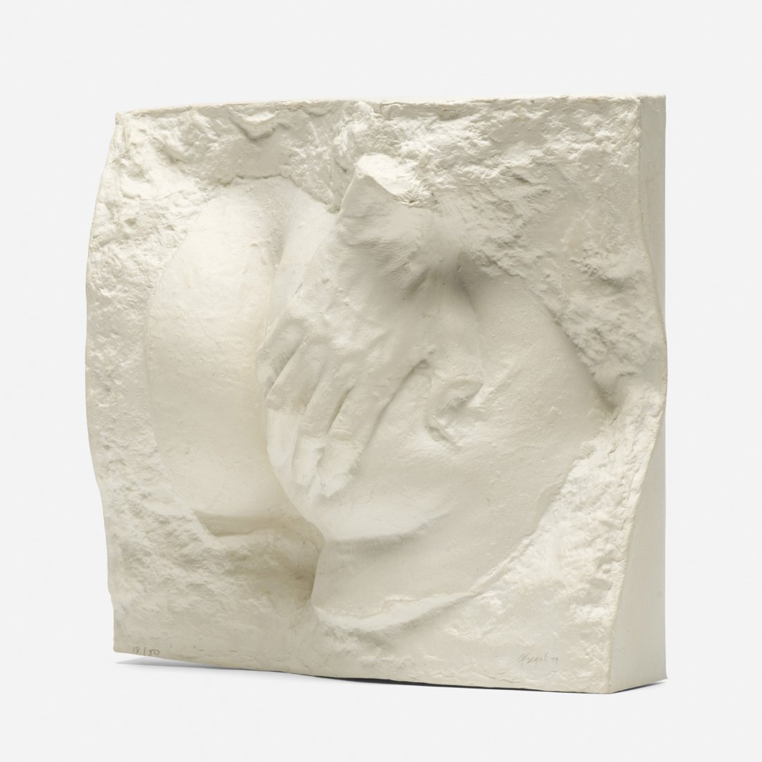 George Segal Anatomical Study #1: George Segal Anatomical Study #1 USA, 1979 cast paper relief 14 h x 14.25 w inches Signed and dated to lower right 'G Segal 79' and numbered to lower left '19/50'. This work is number 19 from the edit