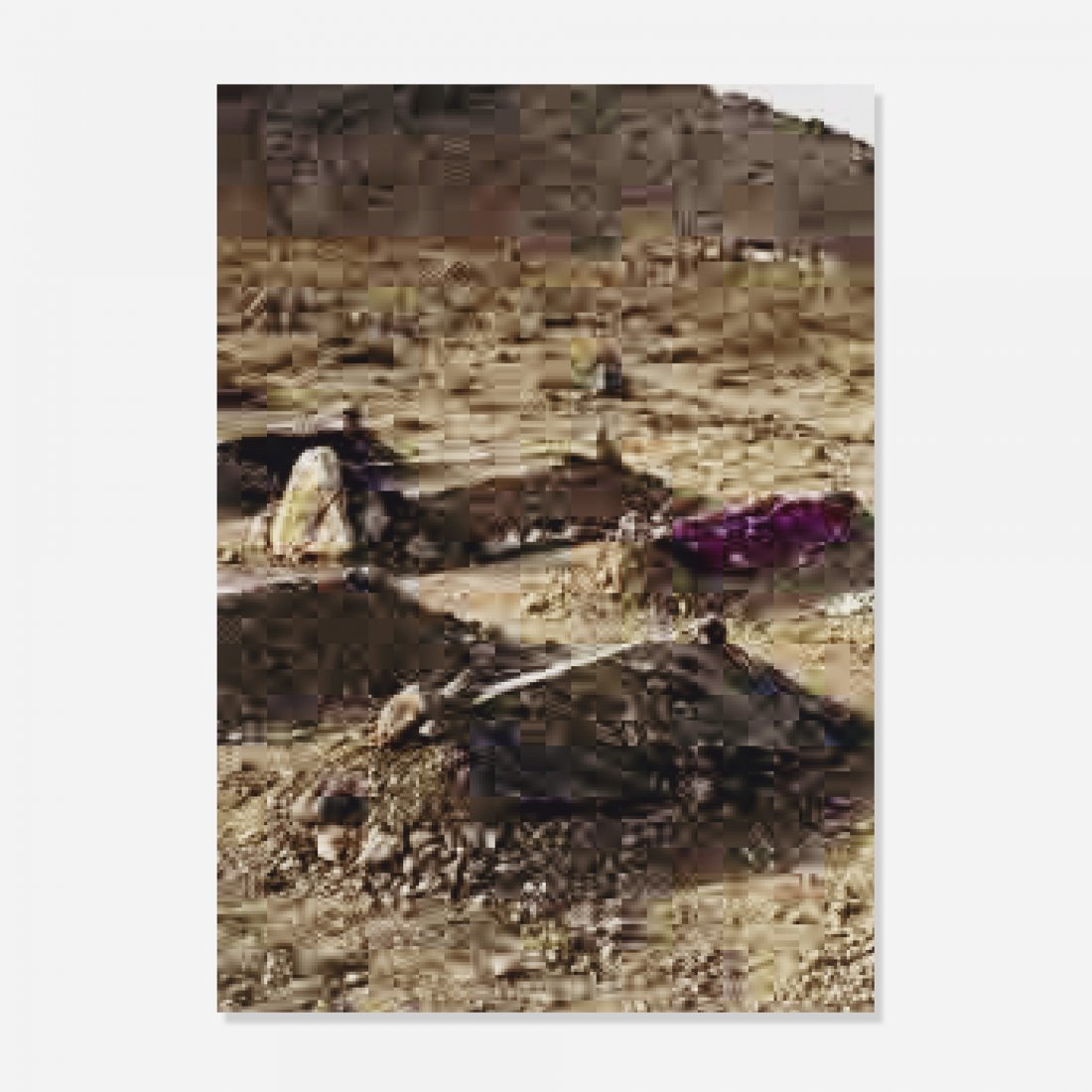 Thomas Ruff Jpegs 2006: Thomas Ruff Jpegs 2006 Germany, 2006 digital pigment print 48 h x 36 w inches Signed and numbered to reverse 'Thomas Ruff 7/45'. This work is number 7 from the edition of 45.