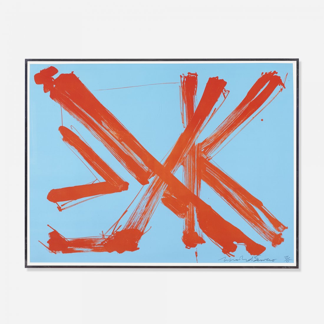 Mark di Suvero After Study for Marianne Moore: Mark di Suvero After Study for Marianne Moore USA, 1976 lithograph on paper 39 h x 51.25 w inches Signed and numbered to lower right 'Mark di Suvero 21/25'. This work is number 21 from the edition of