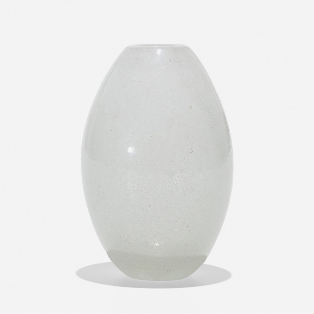 Carlo Scarpa A Bollicine vase: Carlo Scarpa A Bollicine vase Venini Italy, 1932 glass 3.5 dia x 5.25 h inches Signed with four-line acid stamp to underside: [Venini Murano Made in Italy]. Literature: Carlo Scarpa: I Vetri di un Arc