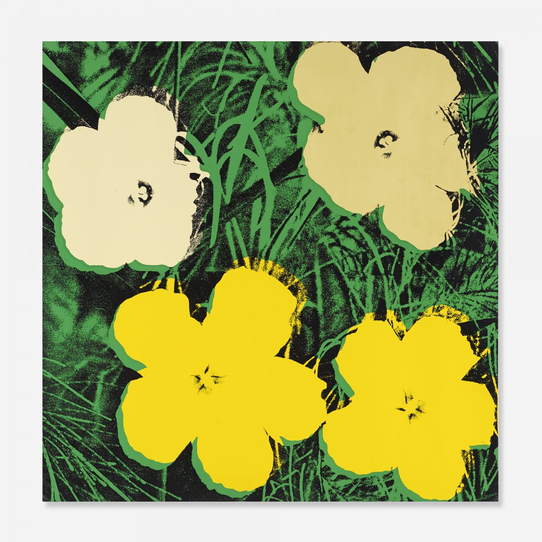 Andy Warhol Flowers: Andy Warhol Flowers USA, 1970 screenprint on paper 36 h x 36 w inches Signed and stamped number to verso 'Andy Warhol 229/250'. This work is number 229 from the edition of 250 published by Factory Add