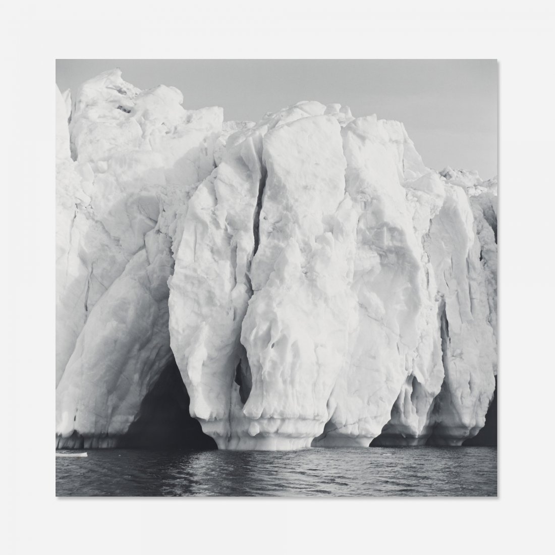 Lynn Davis Iceberg XI, Disko Bay, Greenland: Lynn Davis Iceberg XI, Disko Bay, Greenland USA, 2004/2005 gelatin silver print 40 h x 40 w inches Signed, dated and numbered to verso 'Lynn Davis 2005 AP1'. This work is an artist's proof aside from