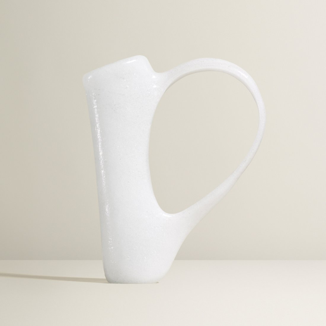 Giorgio Ferro Anse Volante vase: Giorgio Ferro Anse Volante vase A.V.E.M. Italy, 1950 glass 9.25 w x 3 d x 11.25 h inches Literature: Murano Glas 1945-1970, Heiremans, figs. 3-5 illustrate related works