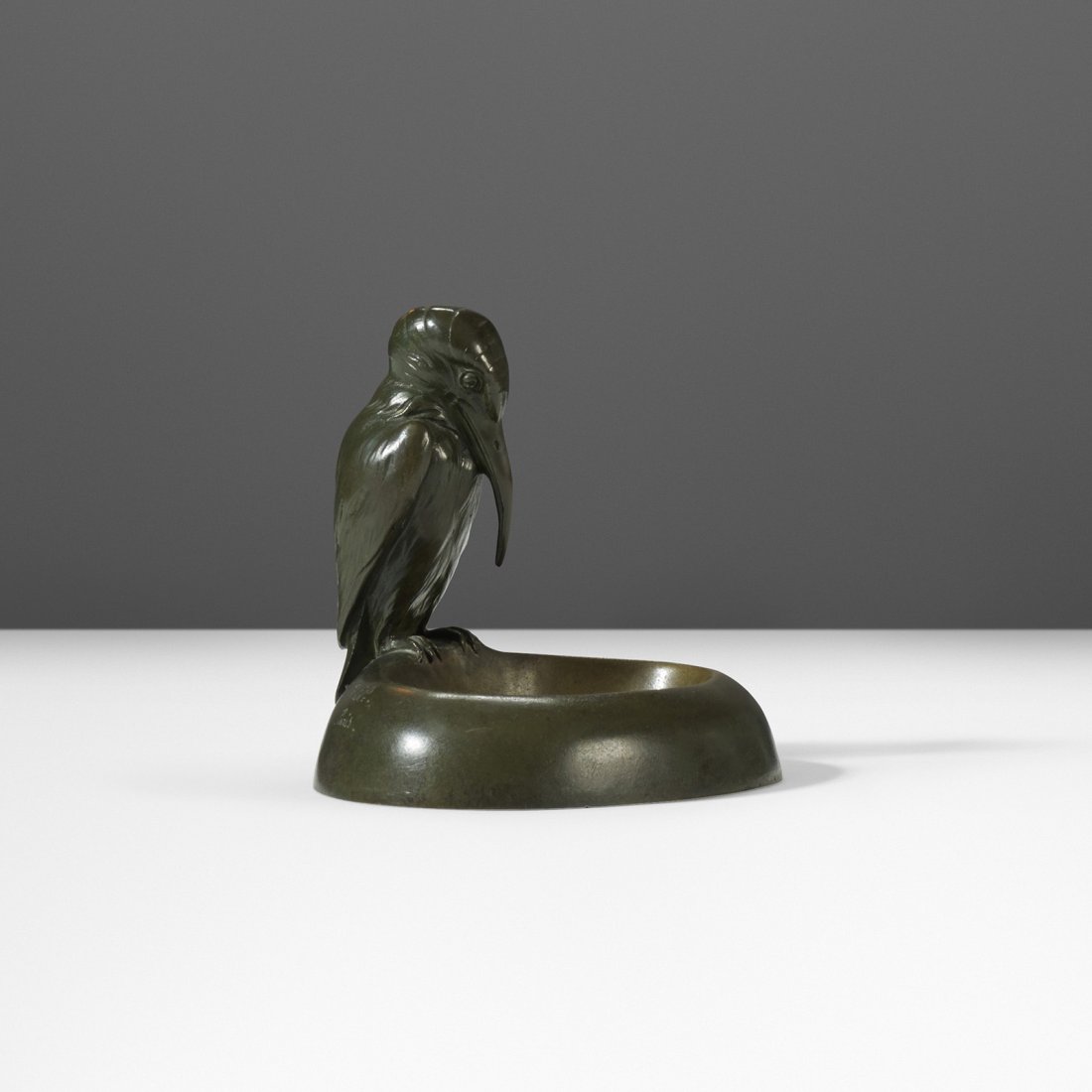 Frédéric Debon dish: Frédéric Debon dish Susse Freres France, c. 1900 cast bronze 7 w x 5.5 d x 5.75 h inches Cast signature and foundry mark to dish: [F. Debon Susse Fes. Edts Paris].