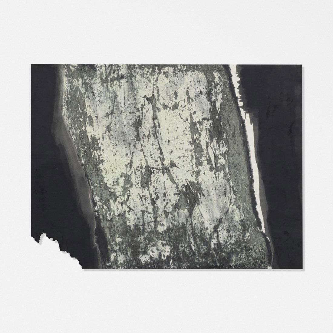 Carl Morris #12 Shore Scene: Carl Morris #12 Shore Scene 1958 watercolor on paper 17.5 h x 22.5 w inches Signed and dated to lower edge 'Carl Morris 58'. Literature: Living with Art, Two: The Collection of Walter and Dawn Clark N