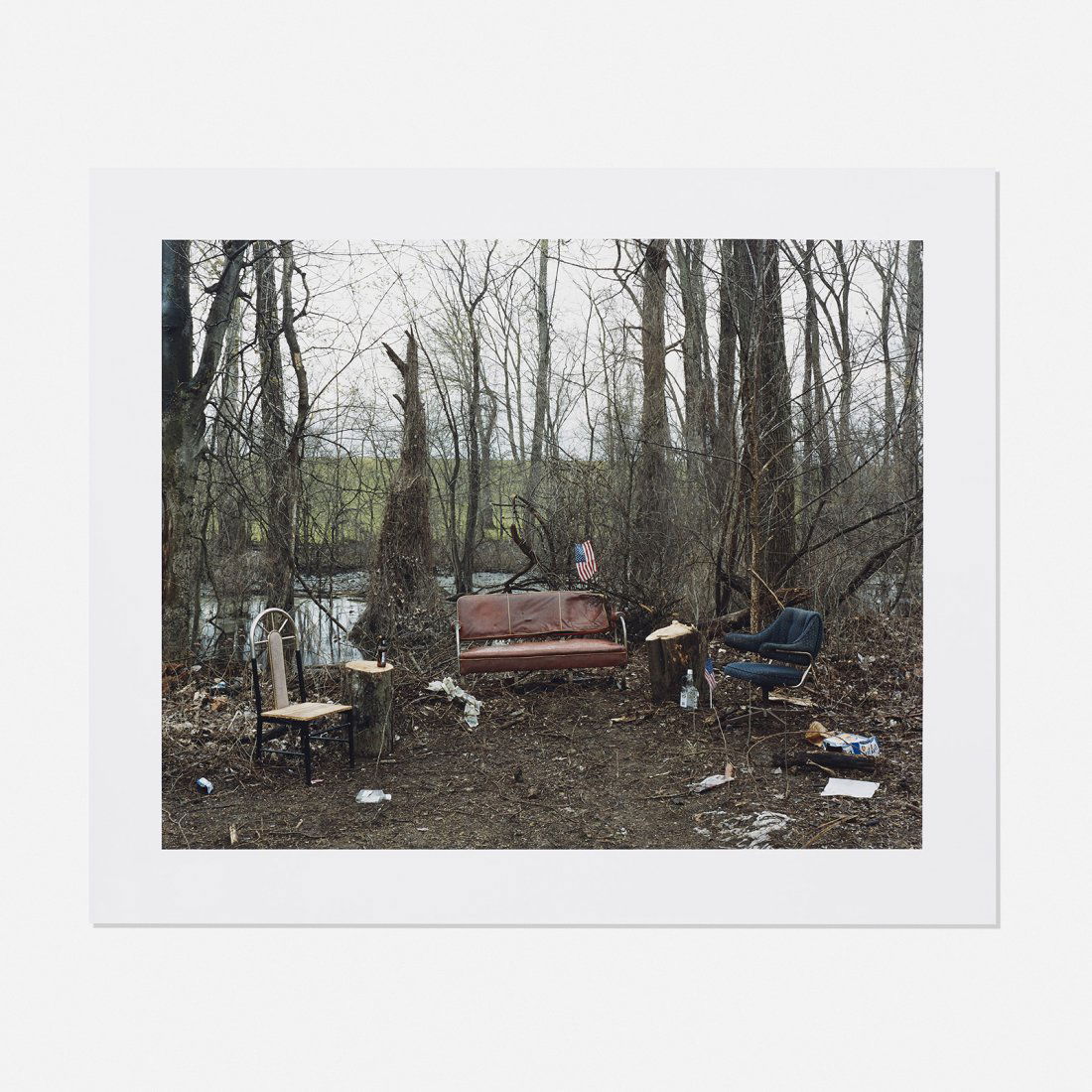 Alec Soth Luxora, Arkansas: Alec Soth Luxora, Arkansas USA, 2002/2004 c-print 18 h x 20 w inches Signed, titled and dated to verso 'Luxora AR 2002 Alec Soth 2004 7/15'. This work is number 7 from the edition of 15. Literature: A