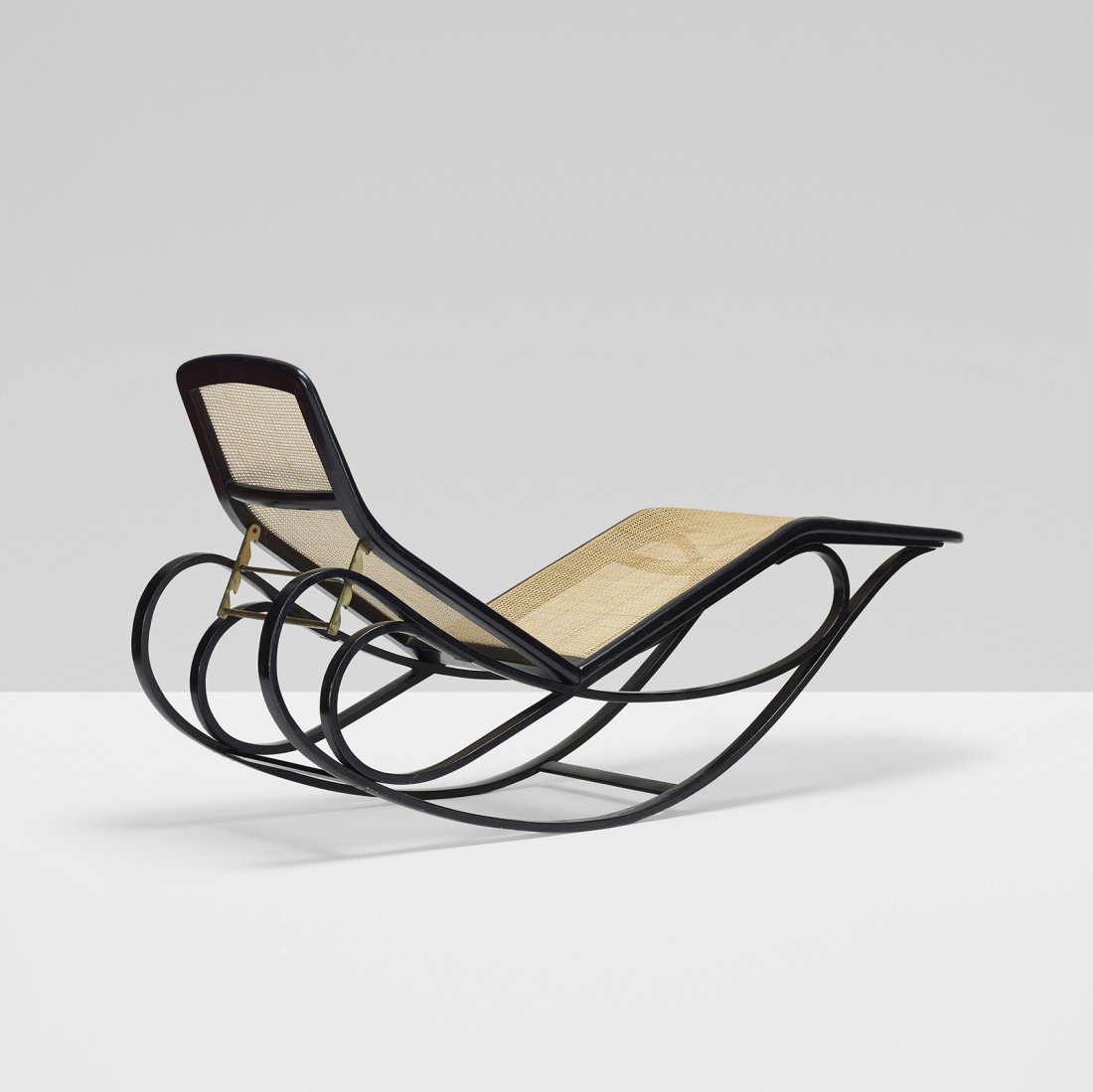 Edward Wormley rare adjustable rocking chaise (1 of 4)