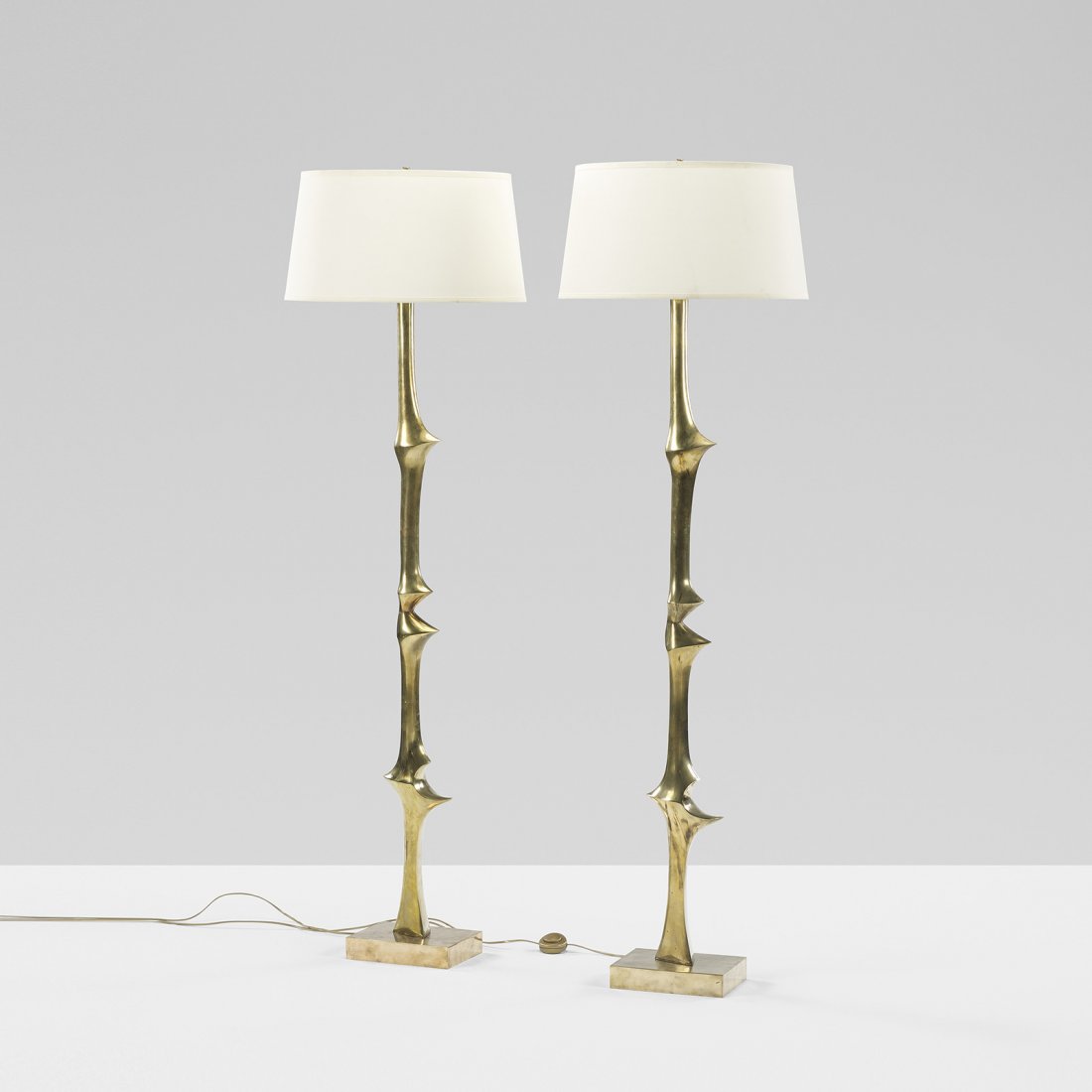 Willy Daro floor lamps, pair (1 of 2)