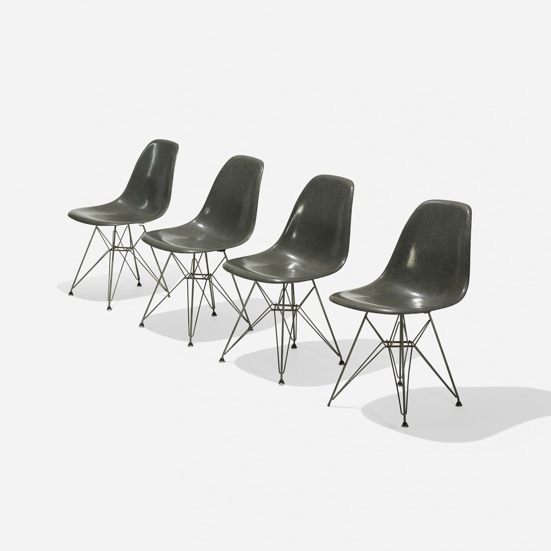 Charles and Ray Eames DSRs, set of four (1 of 3)