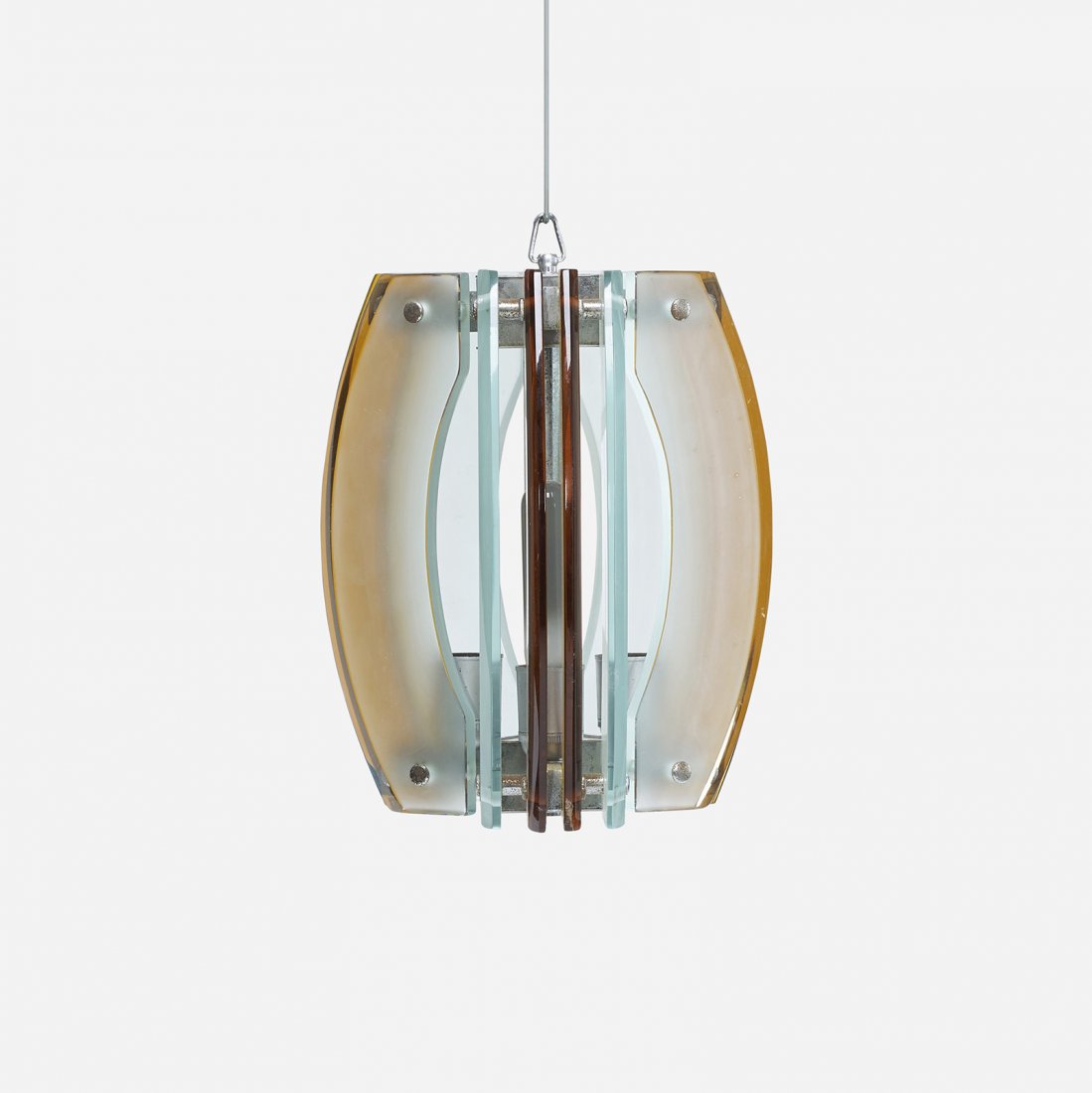 In the manner of Fontana Arte pendant lamp (1 of 2)