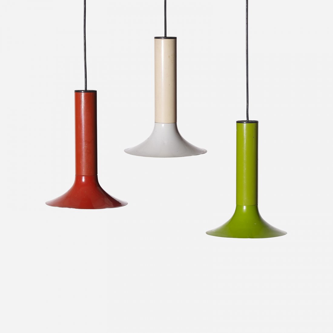 French pendant lamps, set of three (1 of 2)