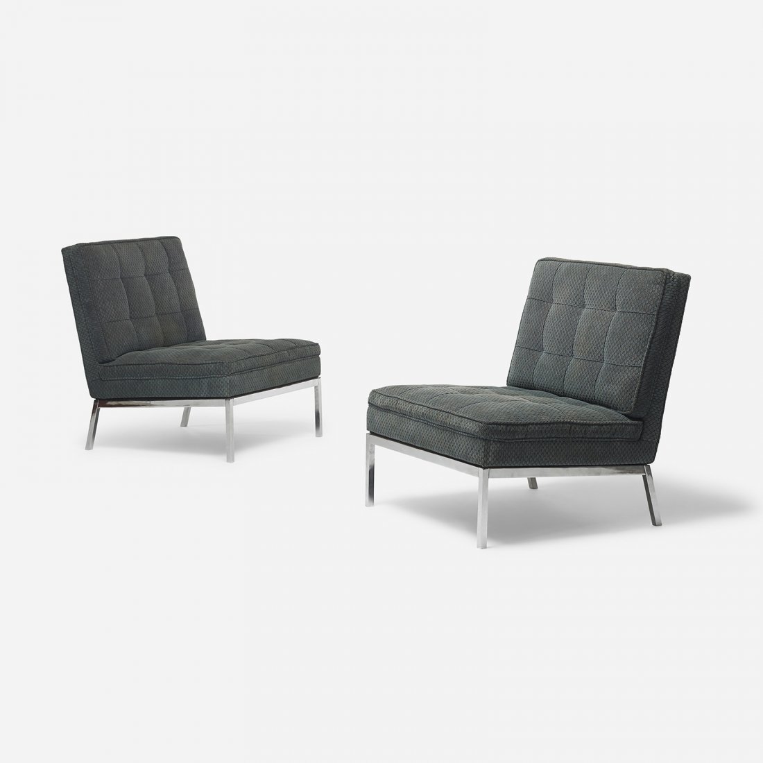 Florence Knoll lounge chairs, pair (1 of 4)