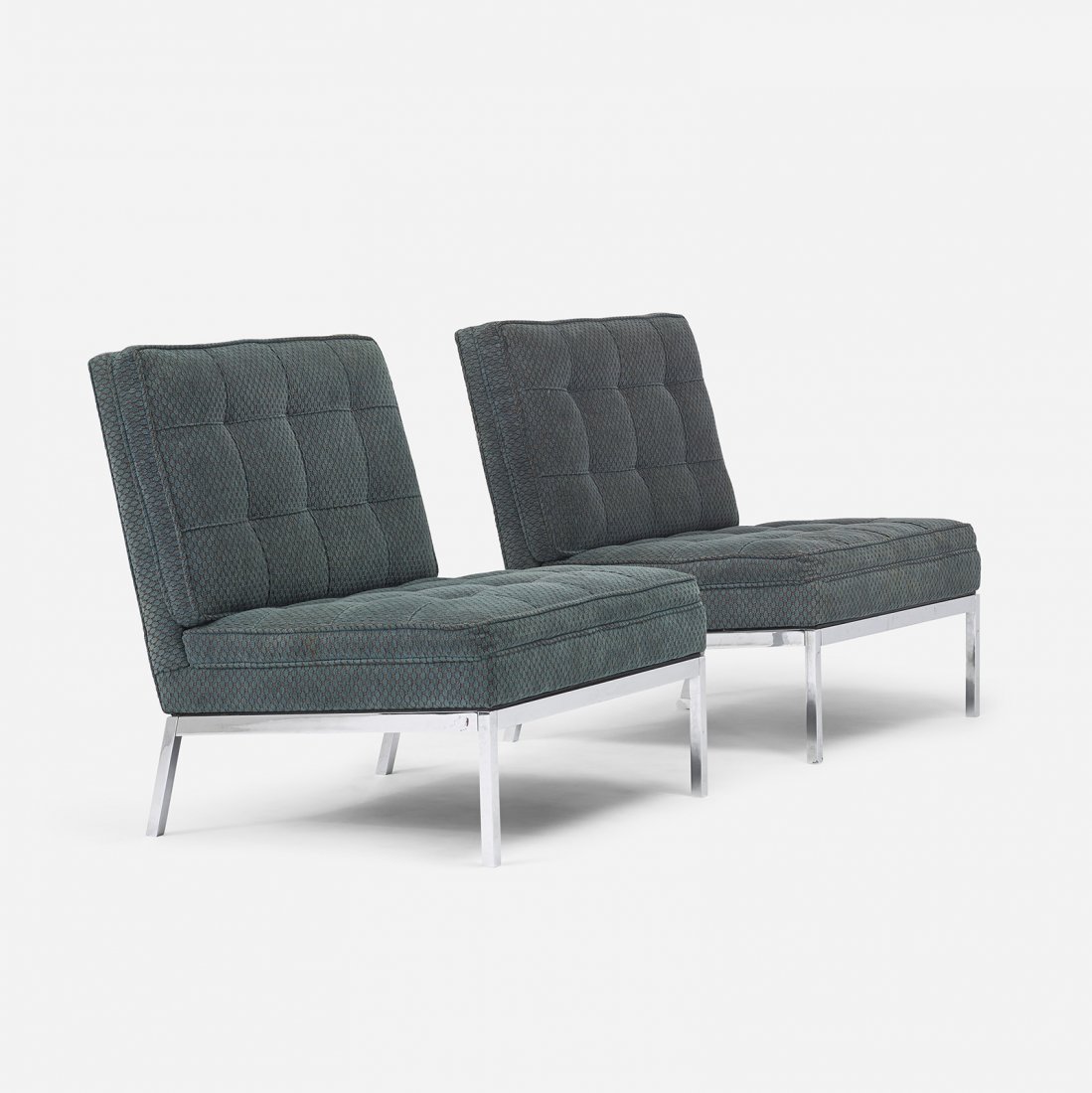 Florence Knoll lounge chairs, pair (1 of 4)
