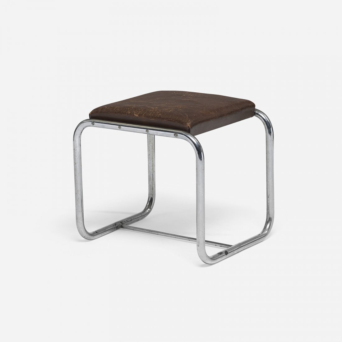 William Lescaze stool, Saving Fund Society bldg (1 of 2)